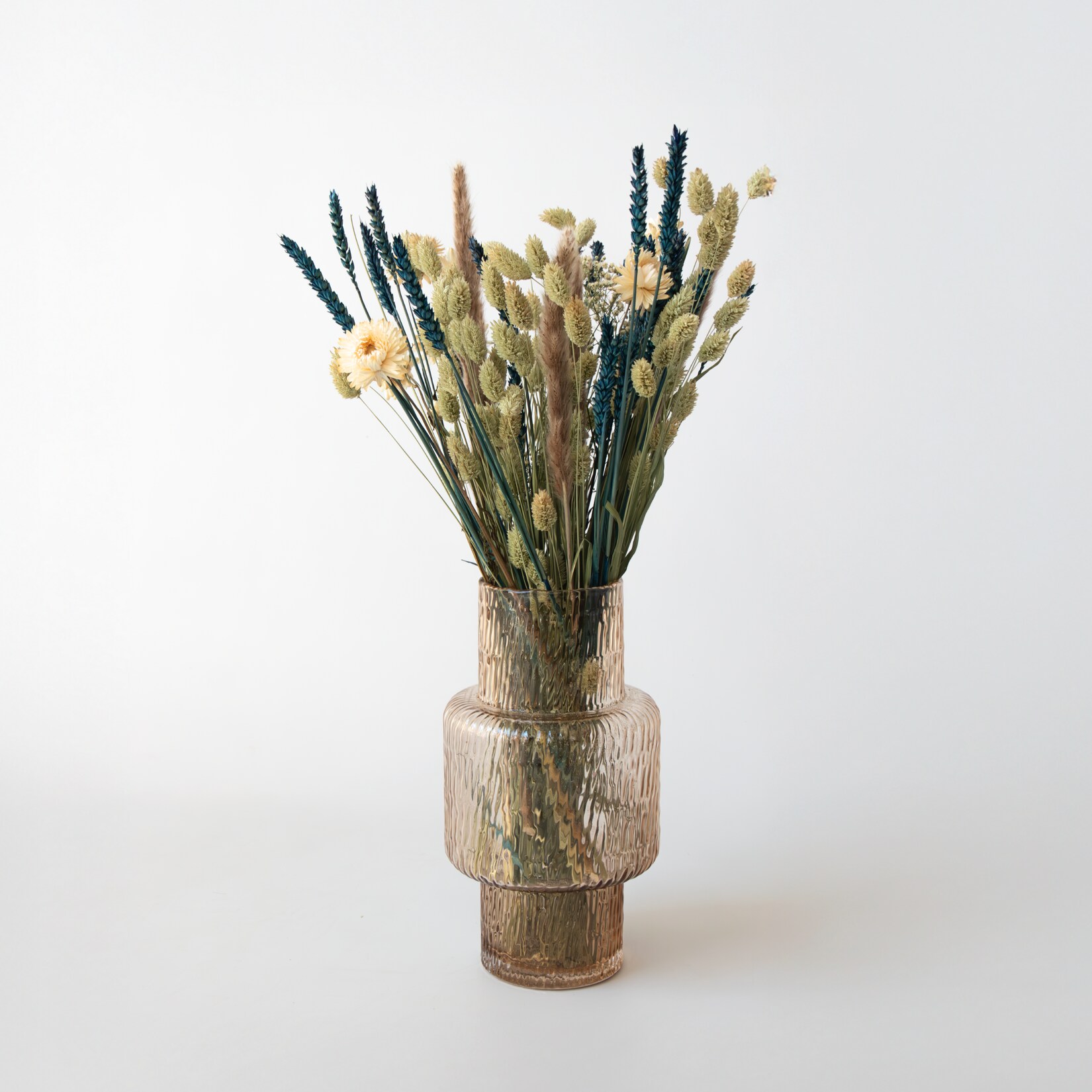 Plant in a Box – Blumenstrauß ‚Trendy Cool‘ – Getrocknete Blumen – Höhe 55cm | 07428474666219