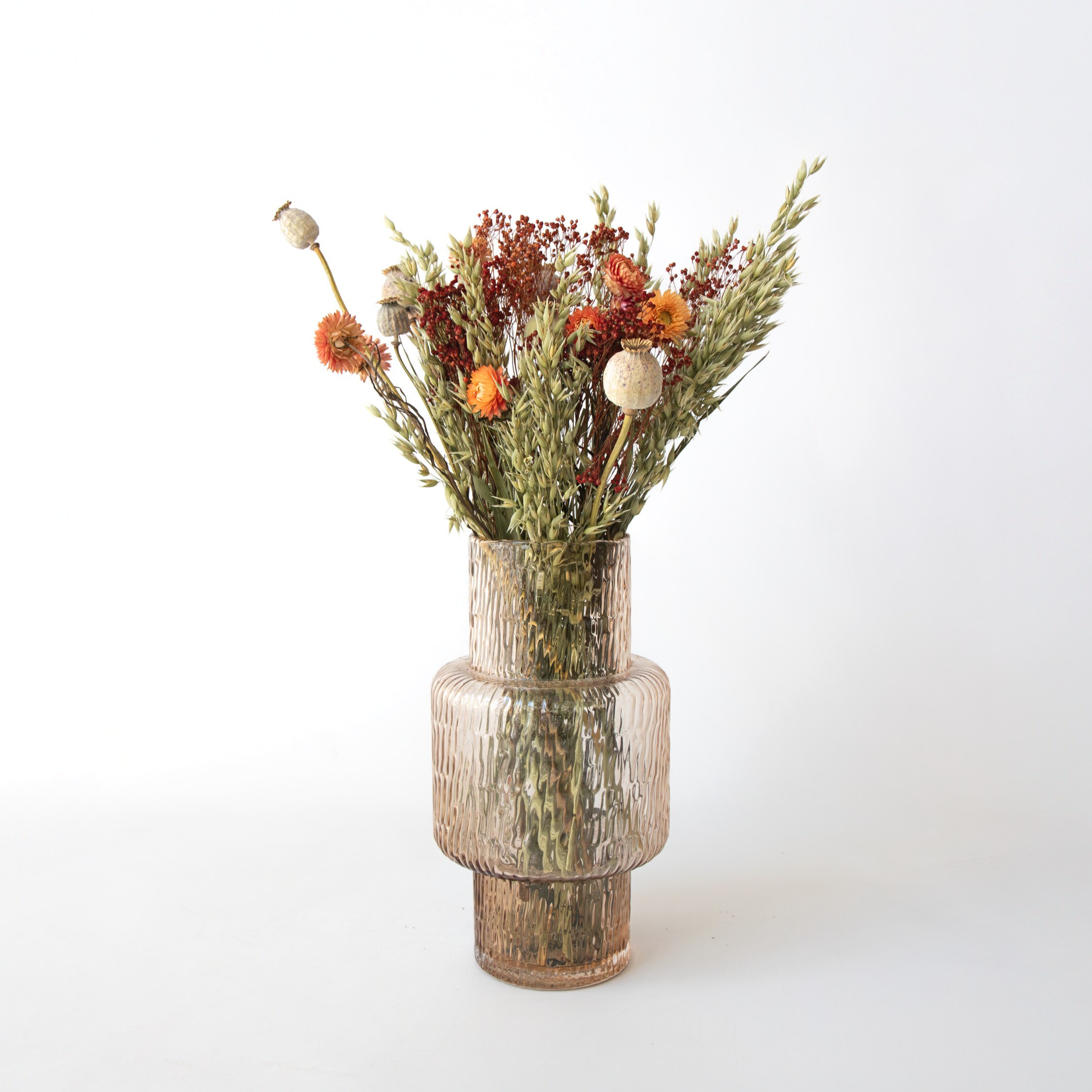 Plant in a Box - Blumenstrau&szlig; 'Marokkanische N&auml;chte' - Trockenblumen - H&ouml;he 50 cm - Bild 1