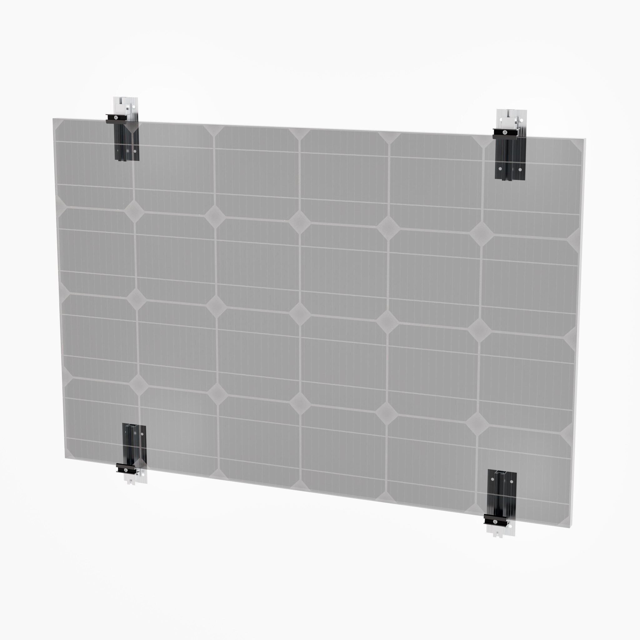 Flex Wandhalterung f&uuml;r Solarmodule - Bild 1