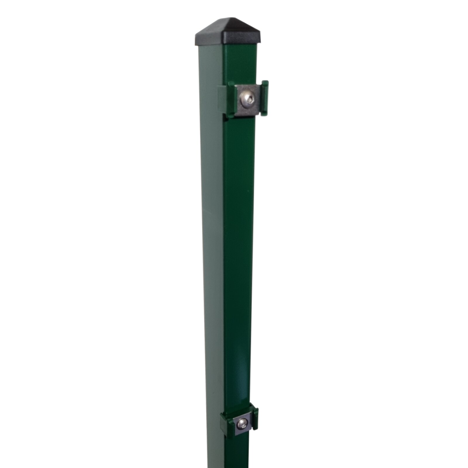 Fa-Bausysteme Zaunpfosten Moosgrün Klemmplättchen Höhe: 1830 mm
