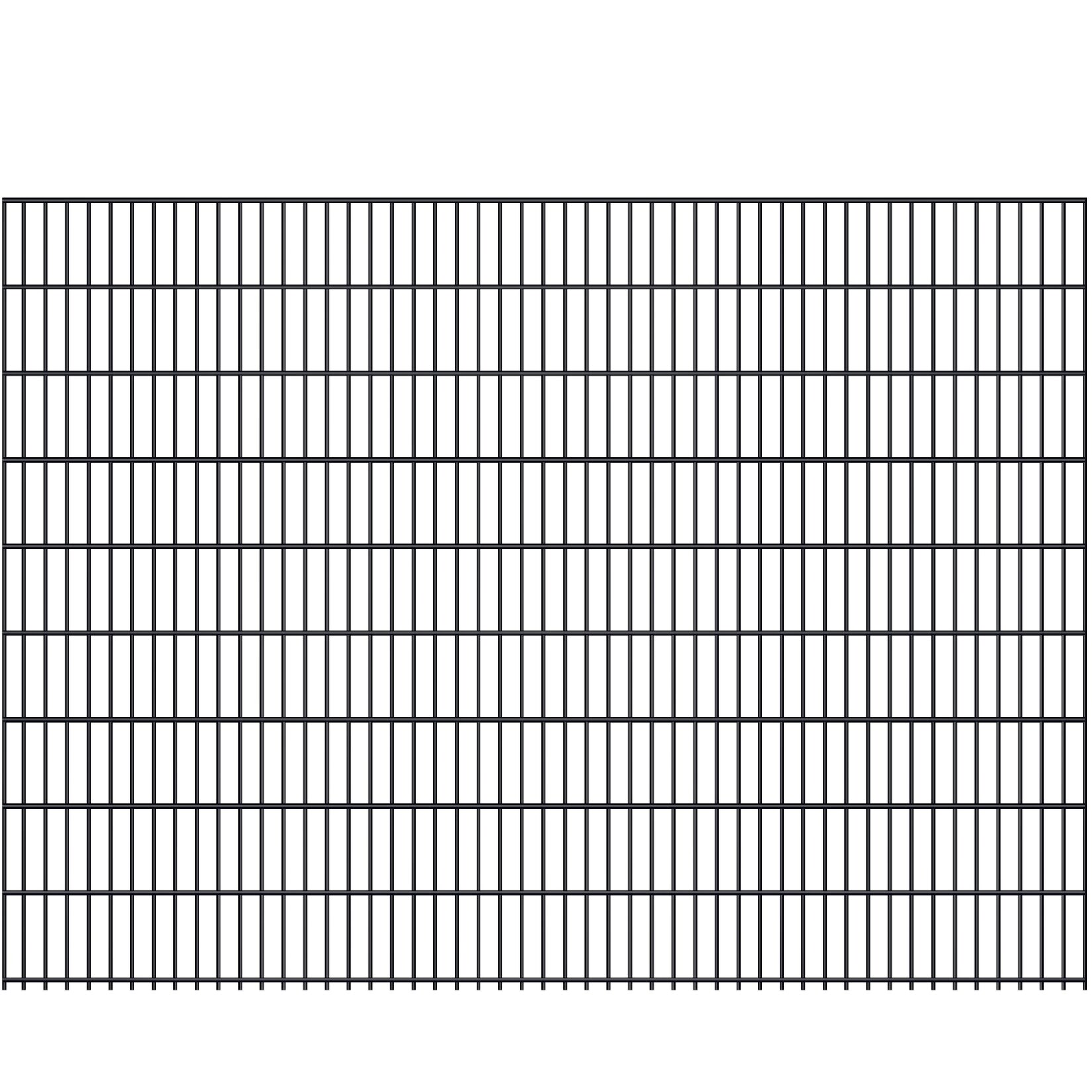 Fa-Bausysteme Doppelstabmatte 8/6/8 Moosgrün Höhe: 1830 mm