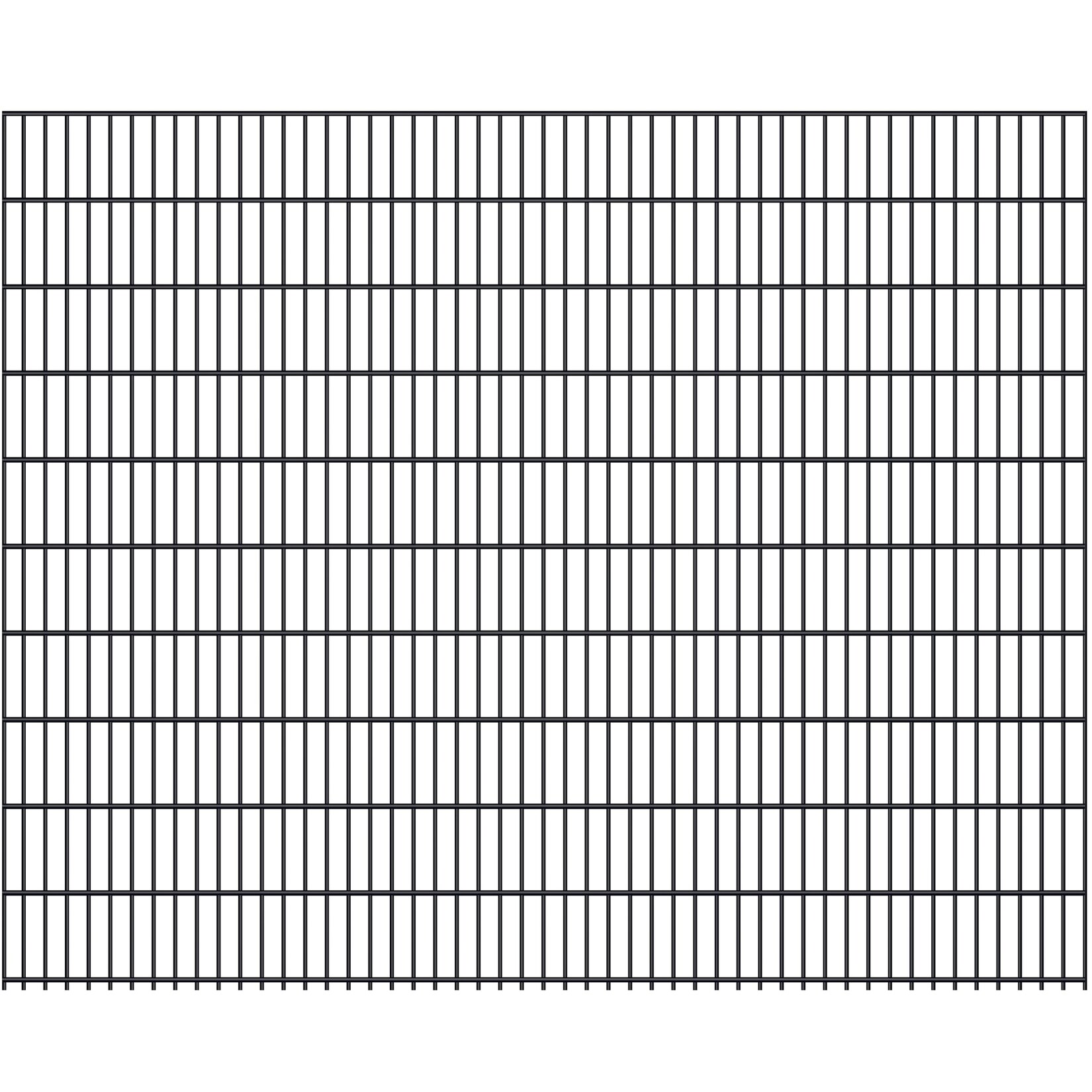 Fa-Bausysteme Doppelstabmatte 8/6/8 Moosgrün Höhe: 2030 mm