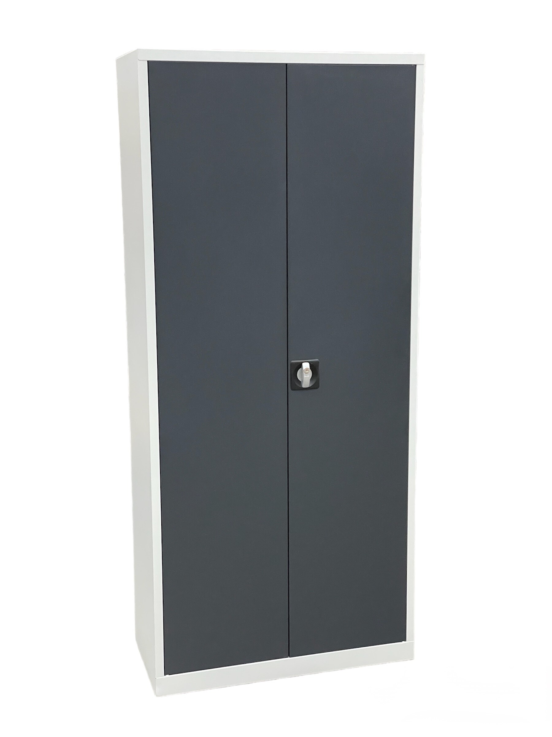 CEHA Stahl- und Fl&uuml;gelt&uuml;renschrank Classic 80 x 38 cm in anthrazitgrau - Bild 1