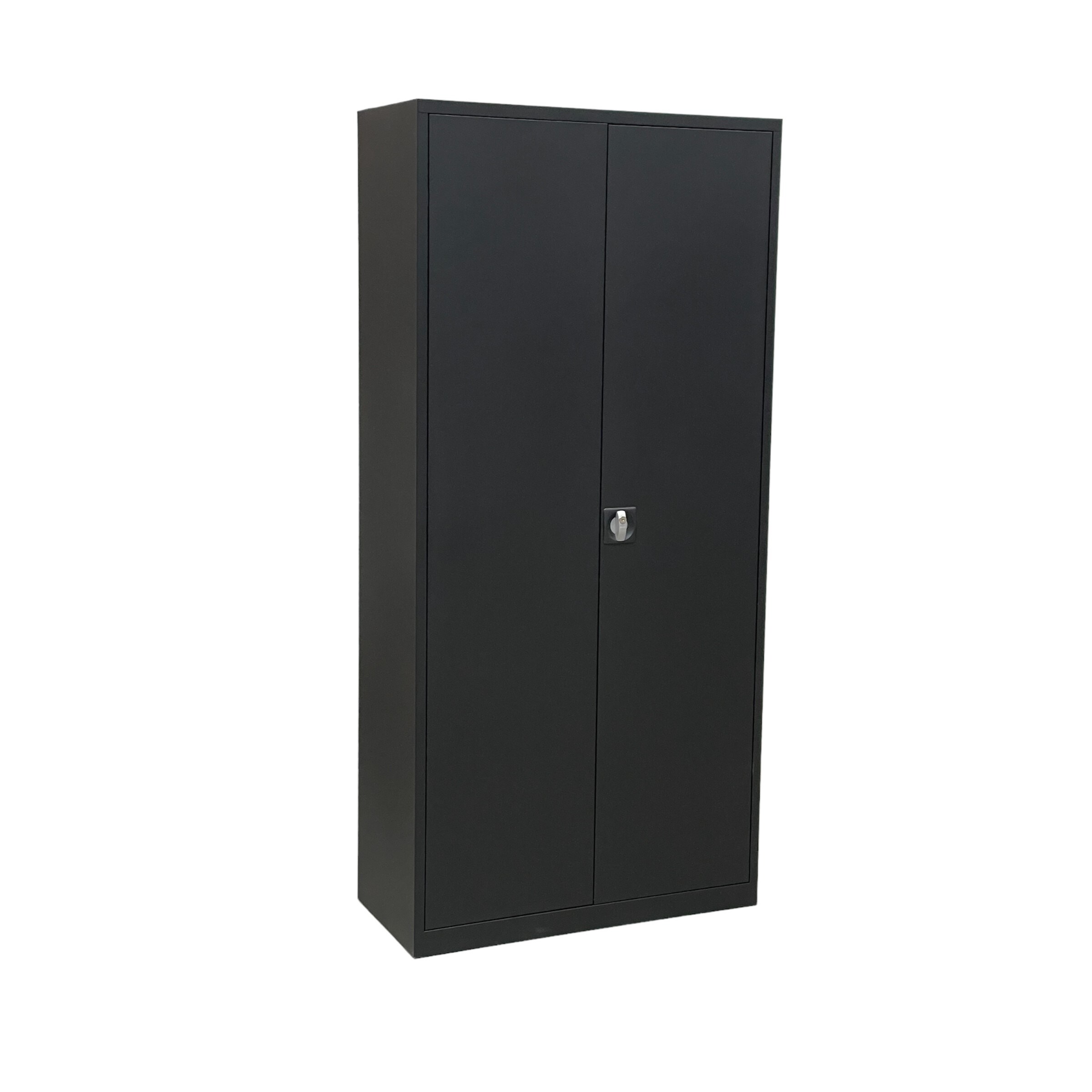 CEHA Stahl- und Fl&uuml;gelt&uuml;renschrank Classic 92 x 42 cm in RAL9005 tiefschwarz - Bild 1