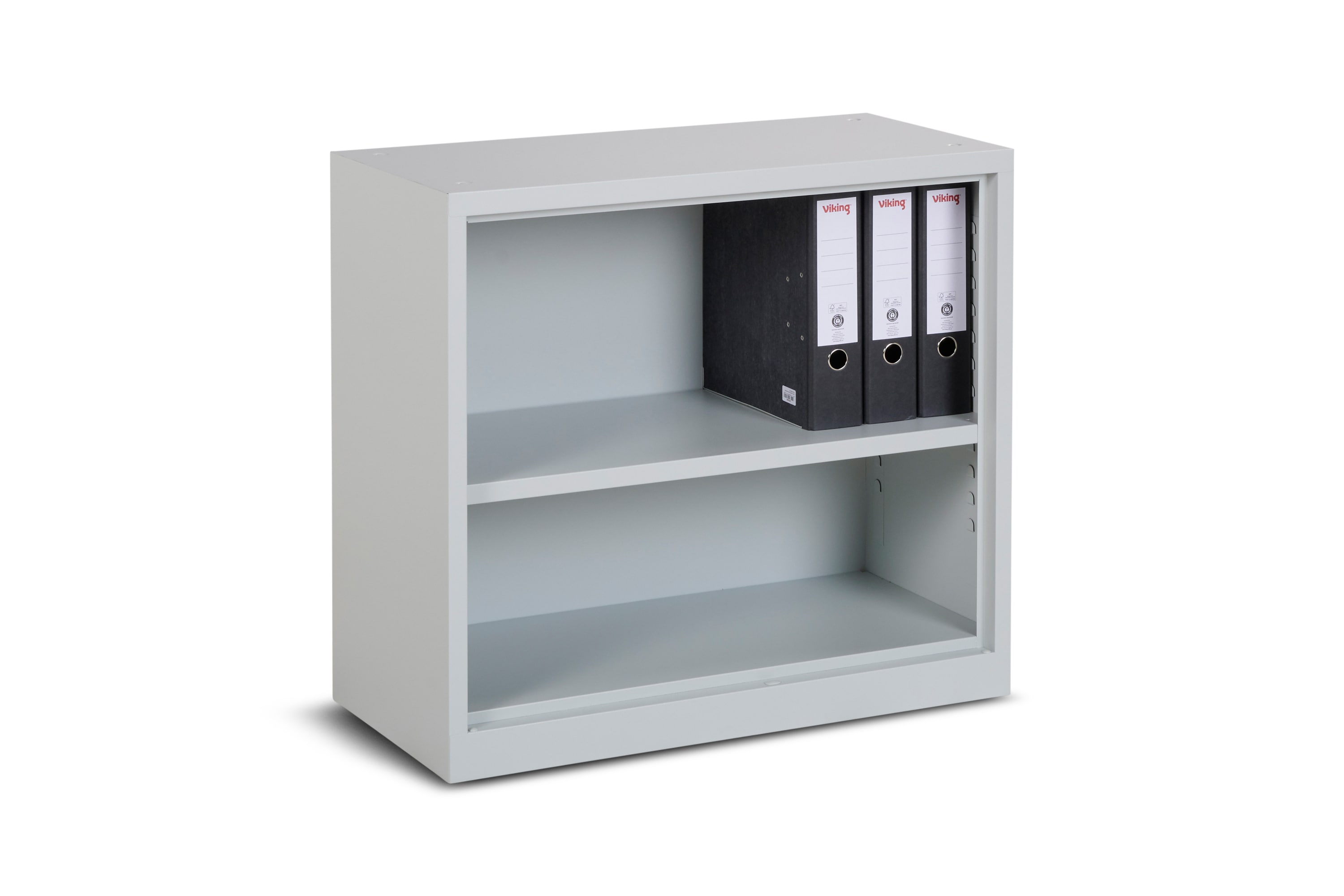 CEHA Aktenregal 80 x 38 cm lichtgrau - 1,5 Ordnerh&ouml;hen - Bild 1