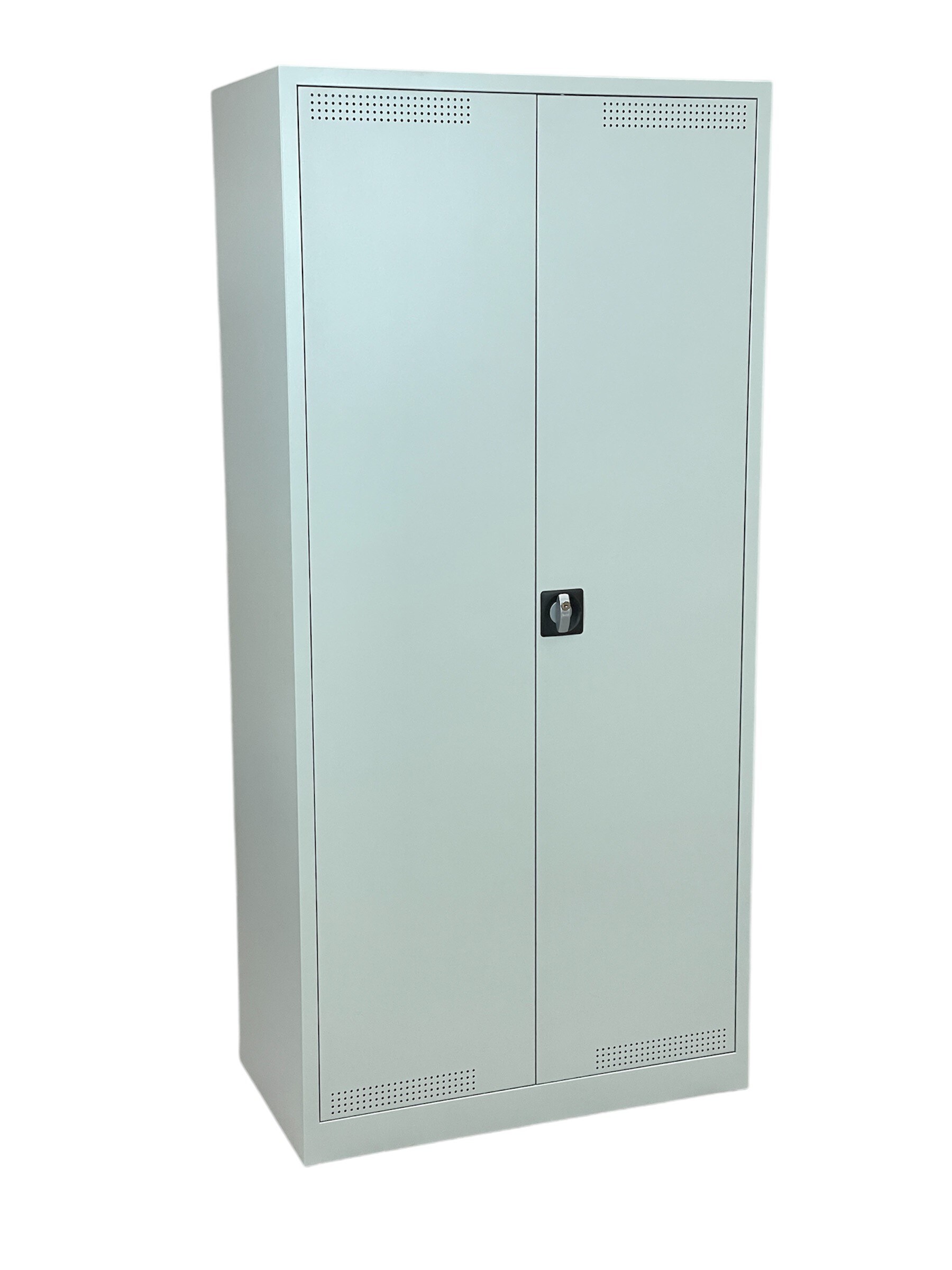 CEHA Umwelt- und Gefahrstoffschrank 92 cm Breite in lichtgrau verzinkte Wannenb&ouml;den - Bild 1