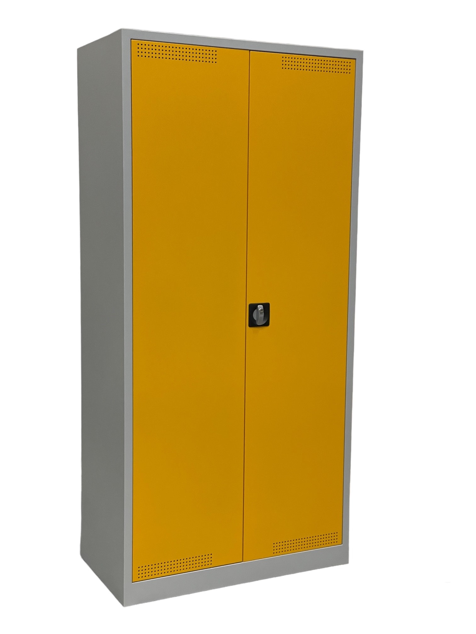 CEHA Umwelt- und Gefahrstoffschrank 92 cm Breite in signalgelb verzinkte Wannenb&ouml;den - Bild 1