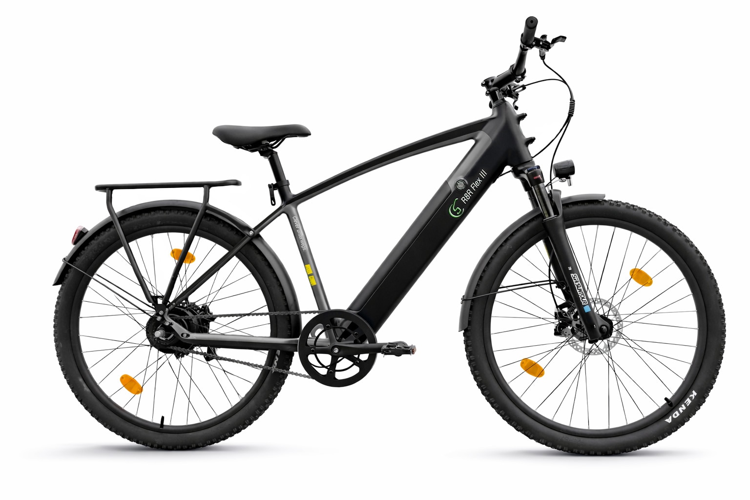 SachsenRAD E-Trekking Bike R8R Flex III f&uuml;r On- und Offroad schwarz - Bild 1