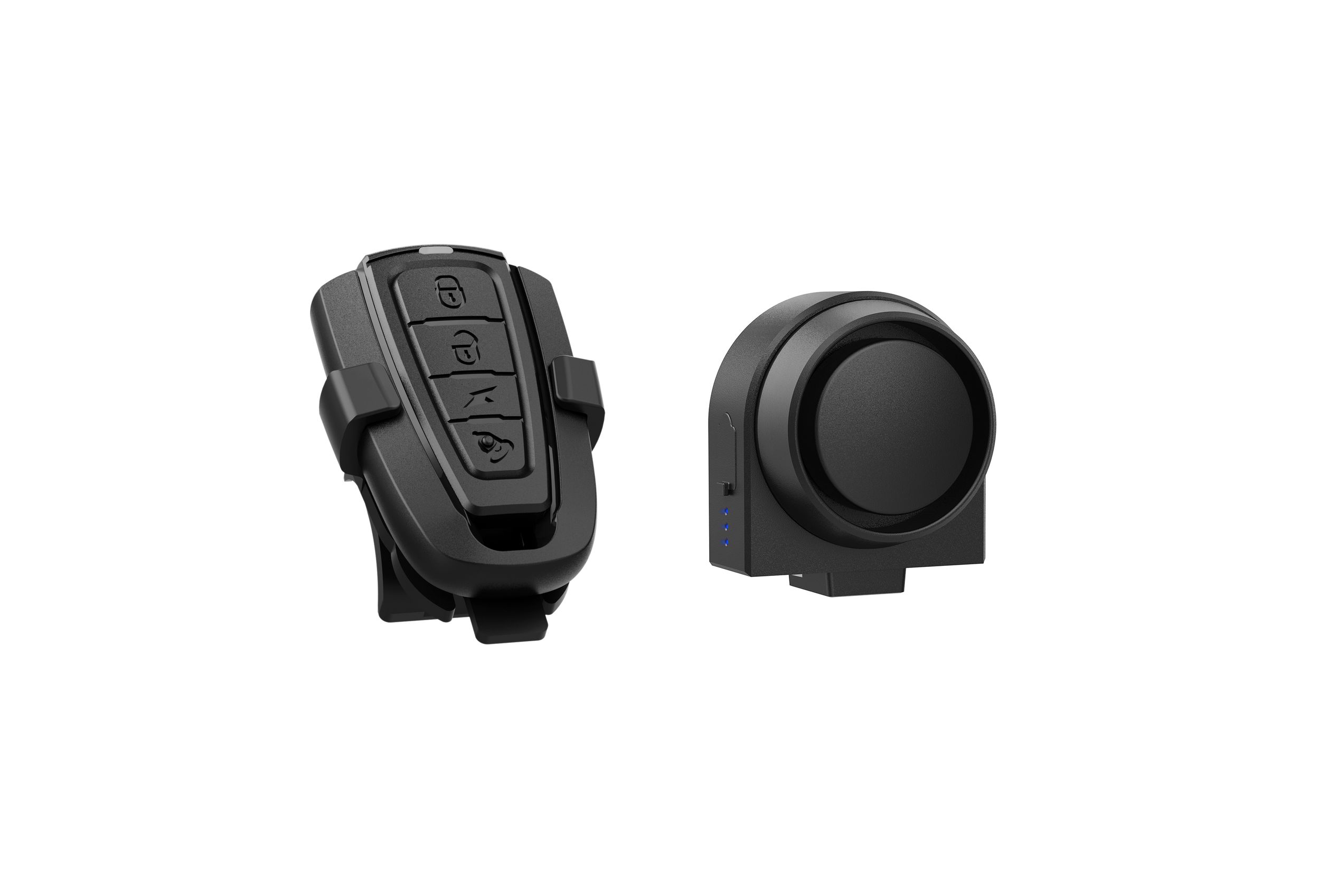 SachsenRAD Fahrradalarm A2 mit Fernbedienung, Fahrrad Anti-Diebstahl Sicherheitssystem - Bild 1