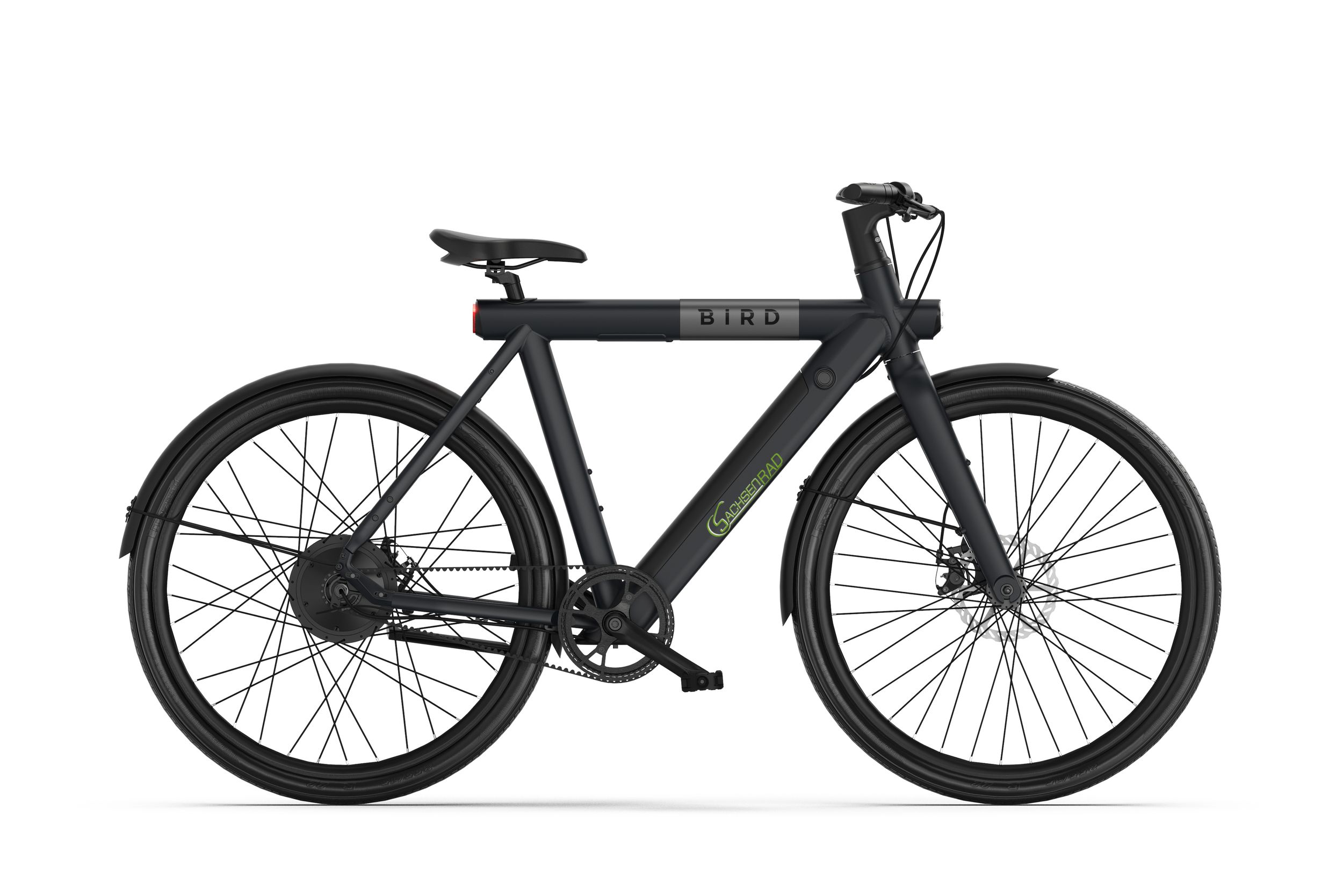 SachsenRAD xBird Urban City E-Bike C6R mit Riemenantrieb und Diebstahlschutz schwarz - Bild 1