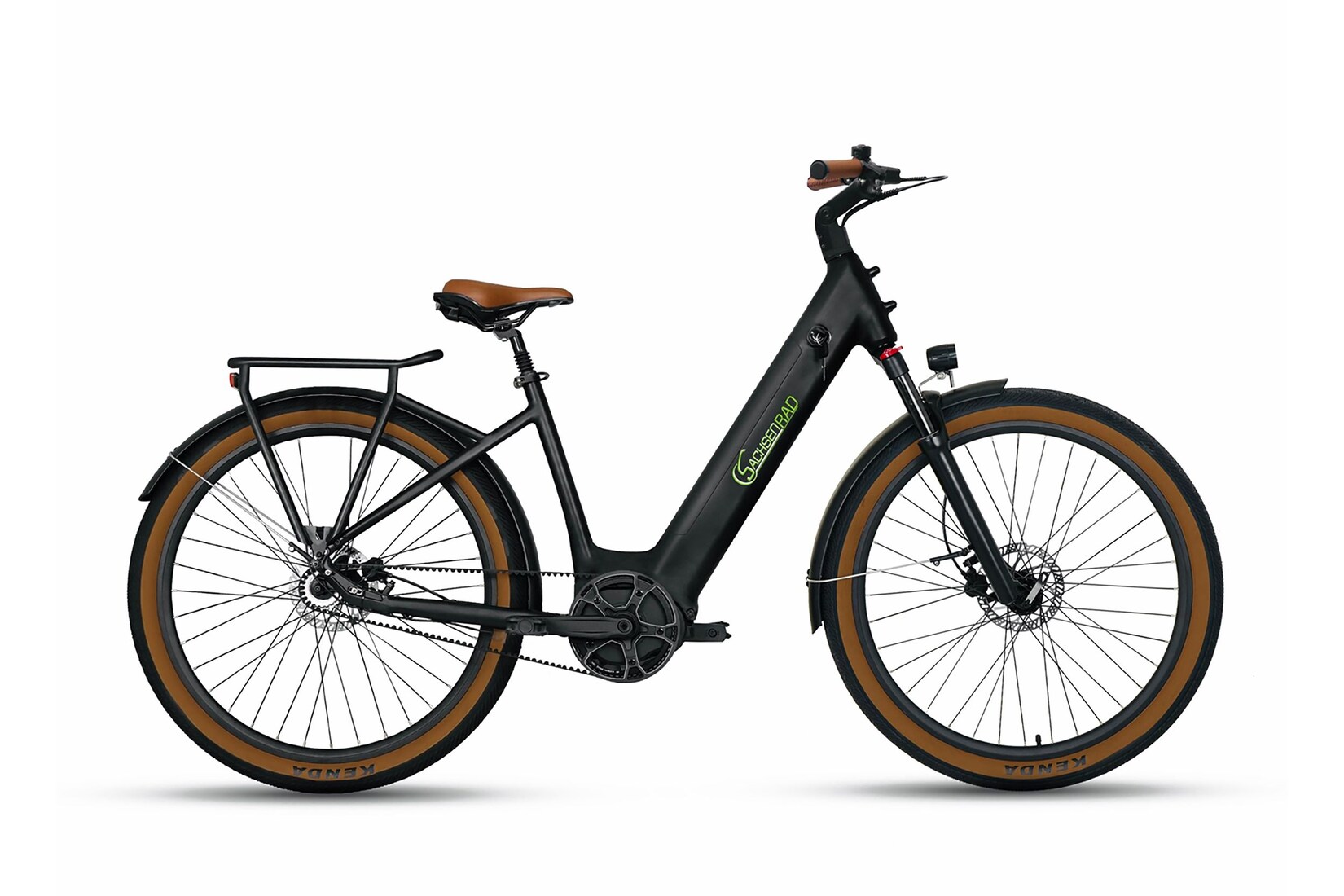 SachsenRAD E-SUV CityBike C5R Centro mit Riemenantrieb, Diebstahlsicherung, Mittelmotor, tiefem Einstieg, ATB All Terrain E-Bike, …