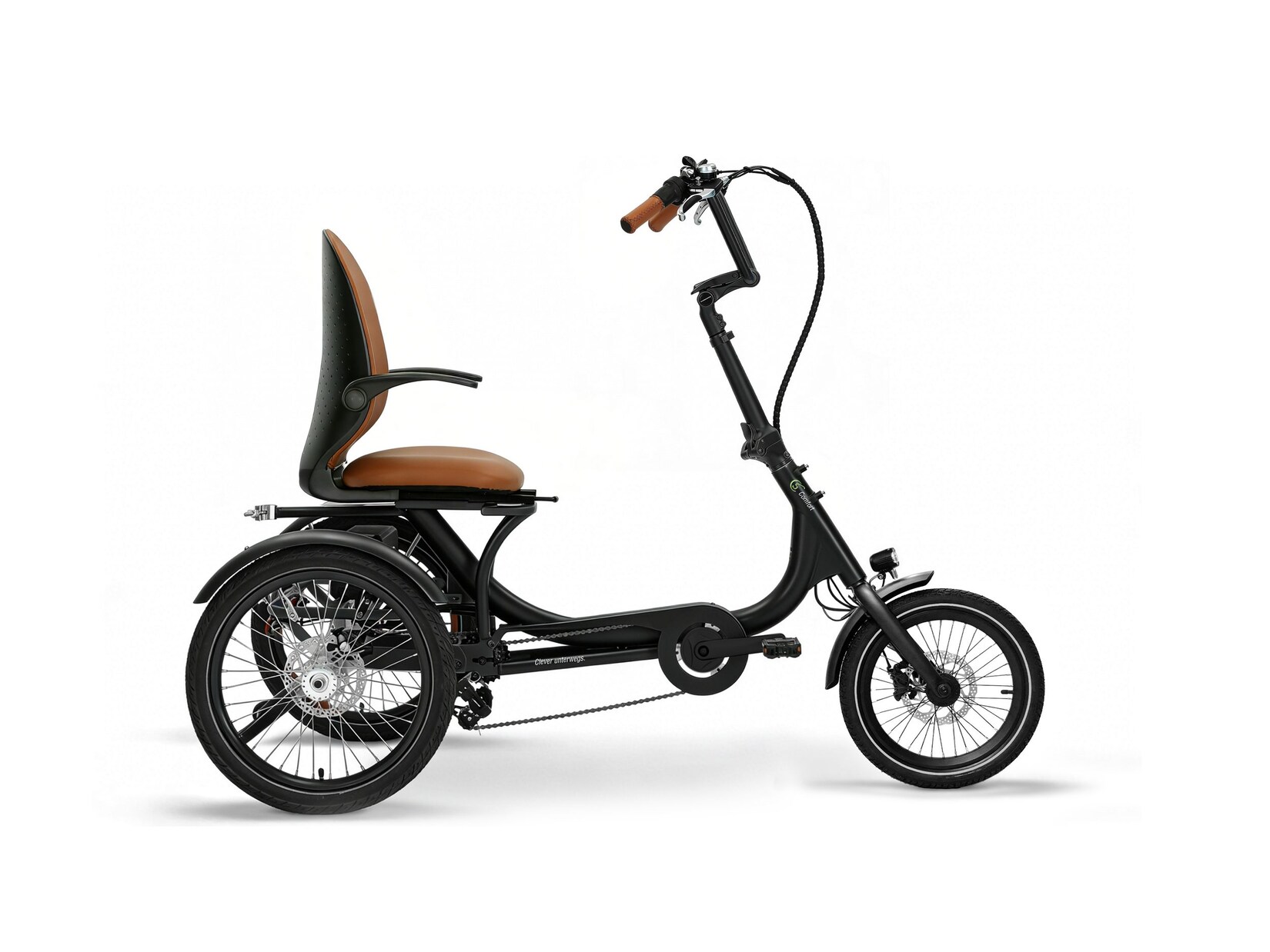 SachsenRAD E-Dreirad T6 Comfort mit Sitz und Alarmanlage