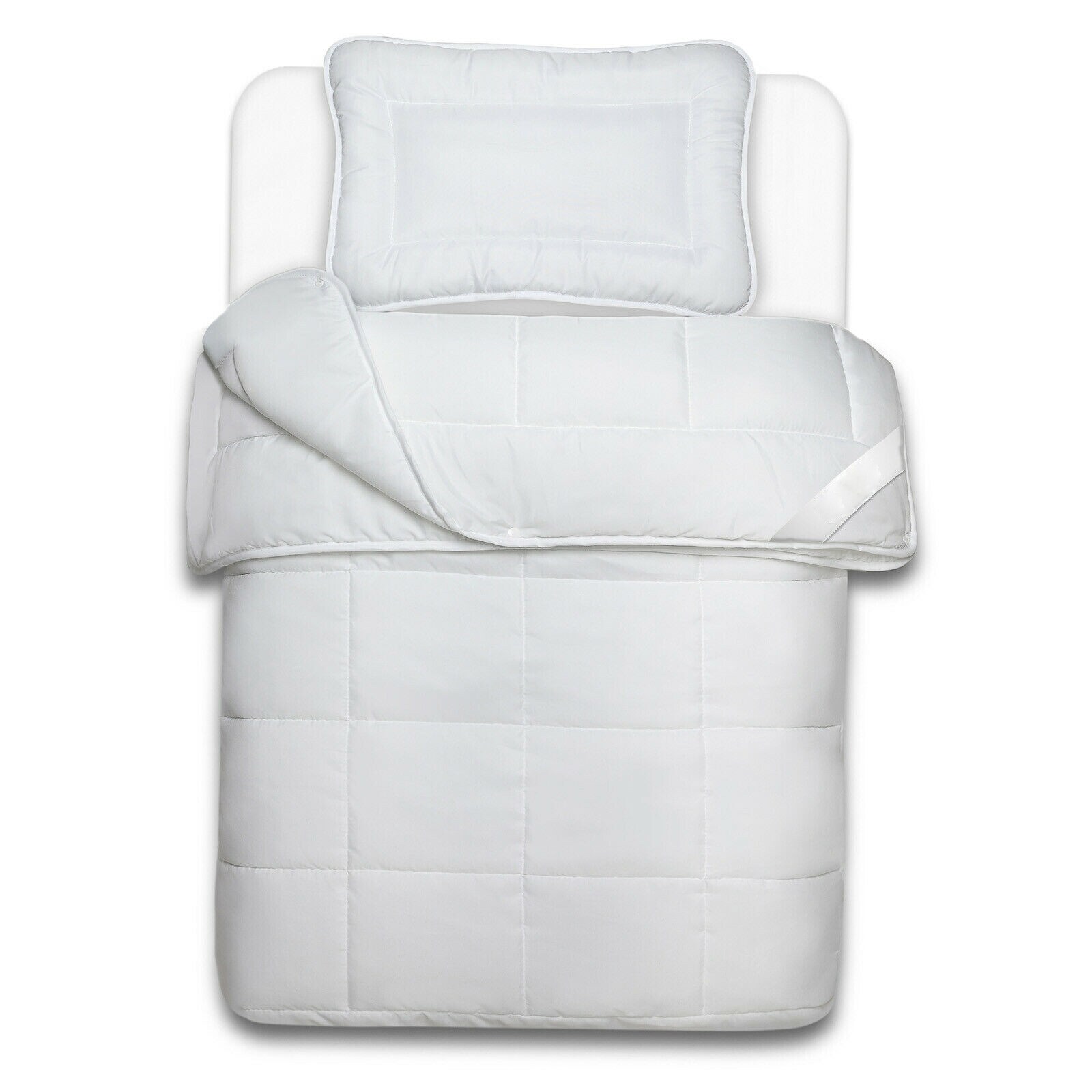 NYVI Kinderbettenset Junior AllYear 100x135 cm 2-tlg - 4 Jahreszeitendecke 100x135 cm und Kissen 40x60 cm - Bild 1