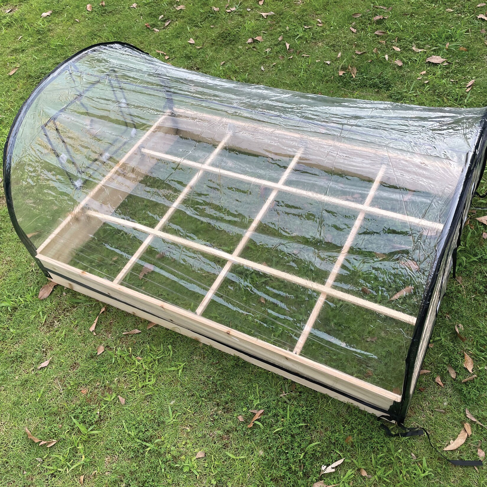 NYVI Foliengewächshaus NYVI-Green 02 – Frühbeet Gewächshaus für Gemüse, Pflanzen, Kräuter | 04262366136427