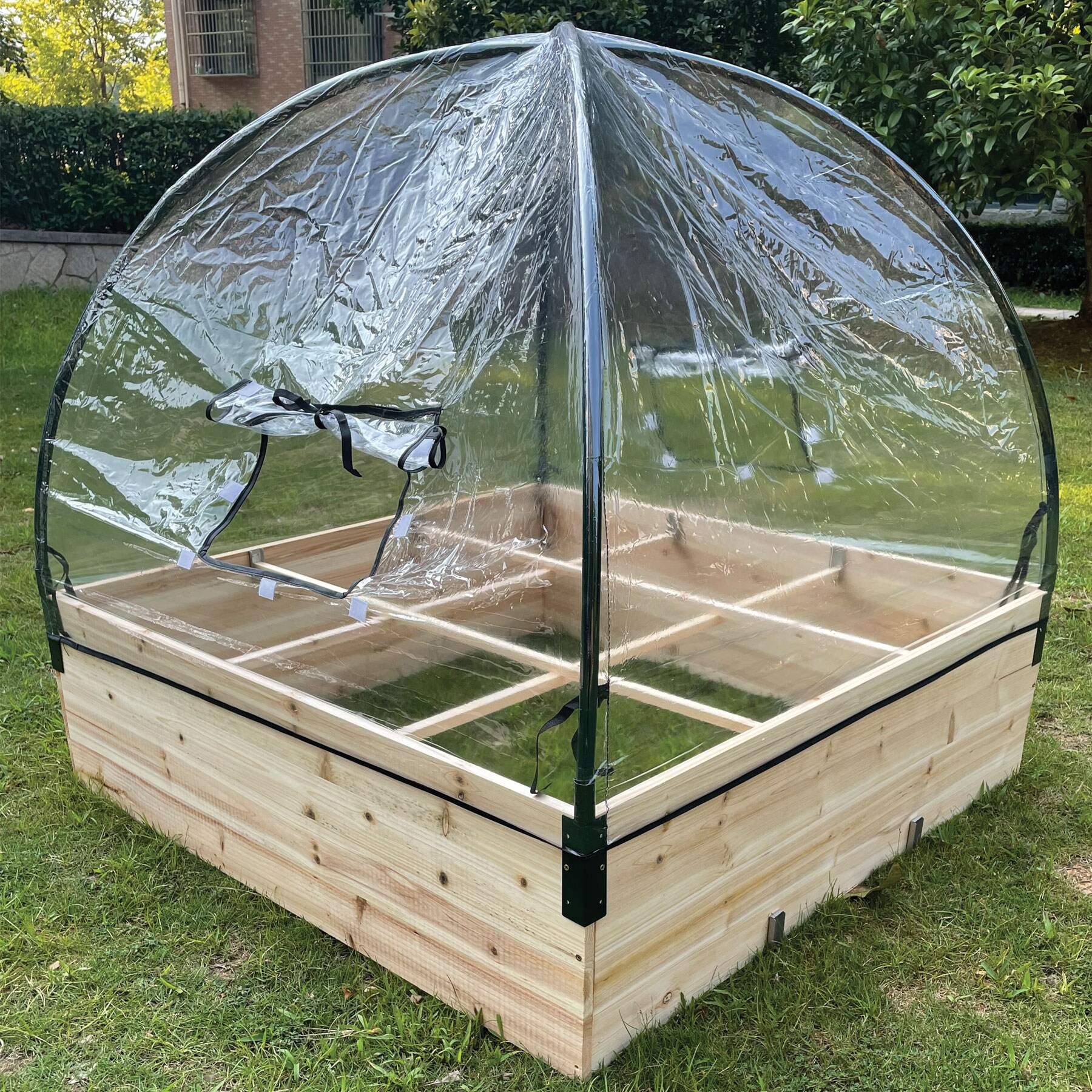 NYVI Foliengew&auml;chshaus NYVI-Green 013 - Fr&uuml;hbeet Gew&auml;chshaus f&uuml;r Gem&uuml;se, Pflanzen, Kr&auml;uter - Bild 1