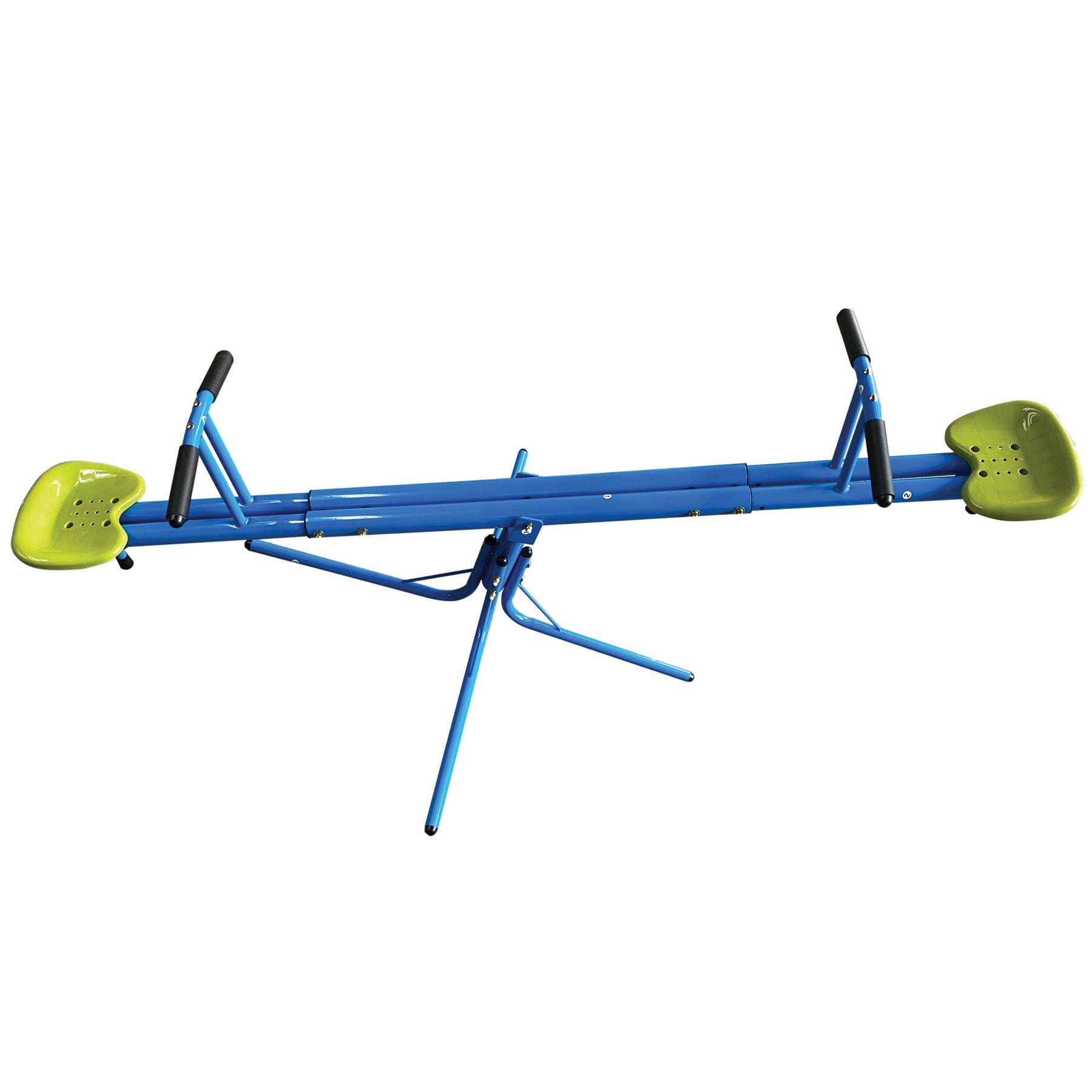 NYVI Kinderwippe NYVIKidz 360 - Outdoor Wippe f&uuml;r Kinder - Metallrahmen, 360 Grad Drehung, D&auml;mpfer unter Sitzen - Bild 1