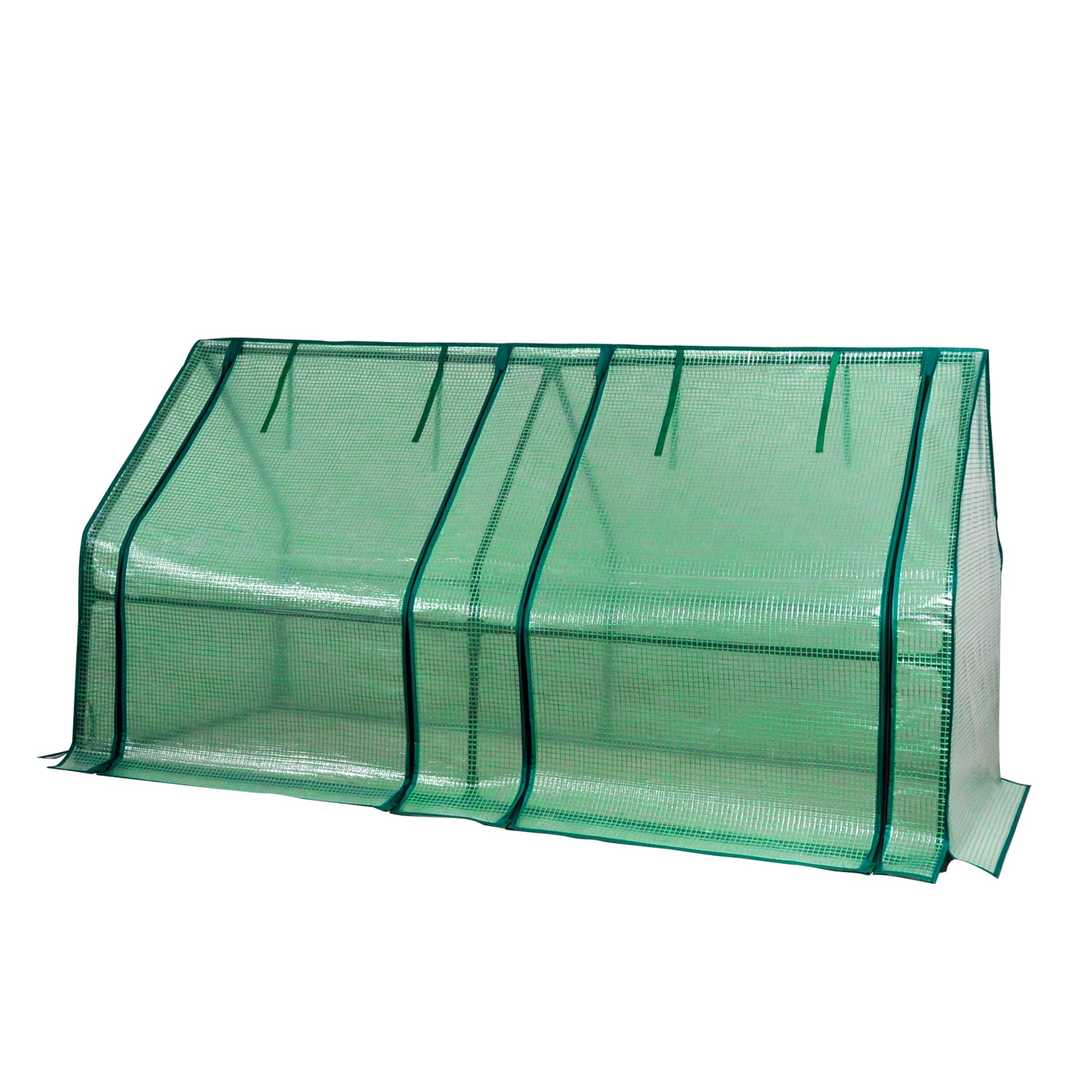 NYVI Tunnelgew&auml;chshaus NYVIGreen 160x80x80 cm - Foliengew&auml;chshaus f&uuml;r Pflanzen, Gem&uuml;se - Bild 1