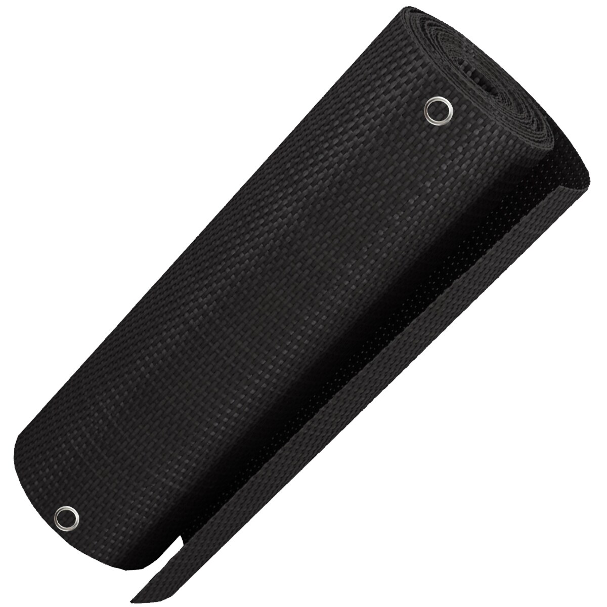 NYVI Polyrattan Balkon Sichtschutz Privafence - Balkonbespannung mit Metall&ouml;sen - UV-fest, Wetterfest, 100% Blickdicht Farbe:Schwarz RD04;Gr&ouml;&szlig;e:90x500 cm - Bild 1