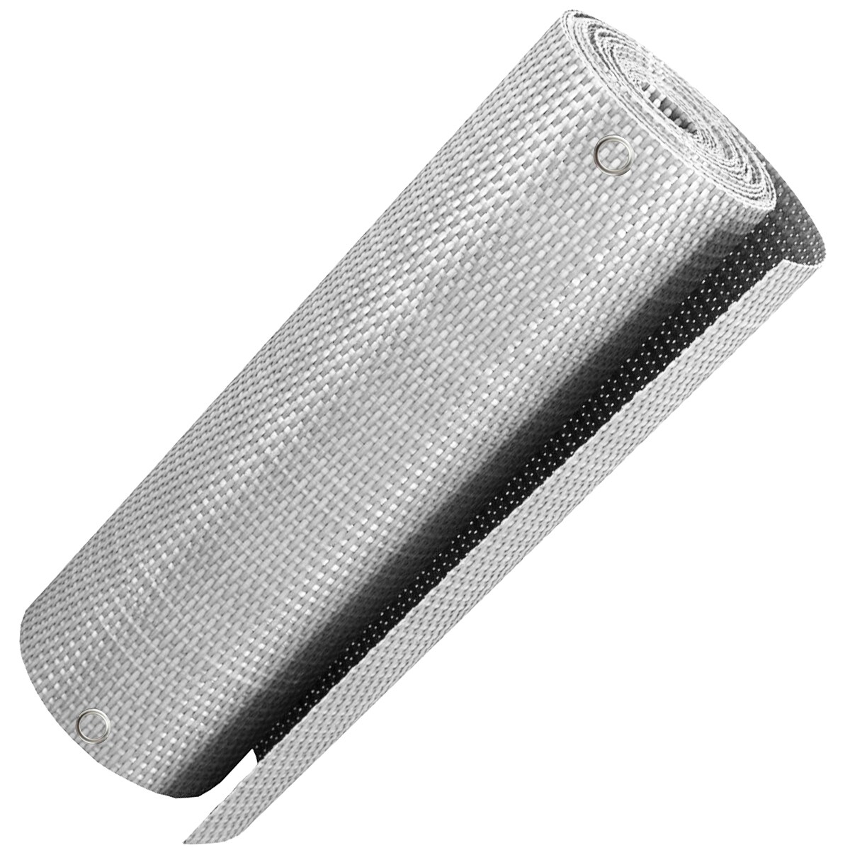 NYVI Polyrattan Balkon Sichtschutz Privafence - Balkonbespannung mit Metall&ouml;sen - UV-fest, Wetterfest, 100% Blickdicht Farbe:Wei&szlig; RD07;Gr&ouml;&szlig;e:100x500 cm - Bild 1