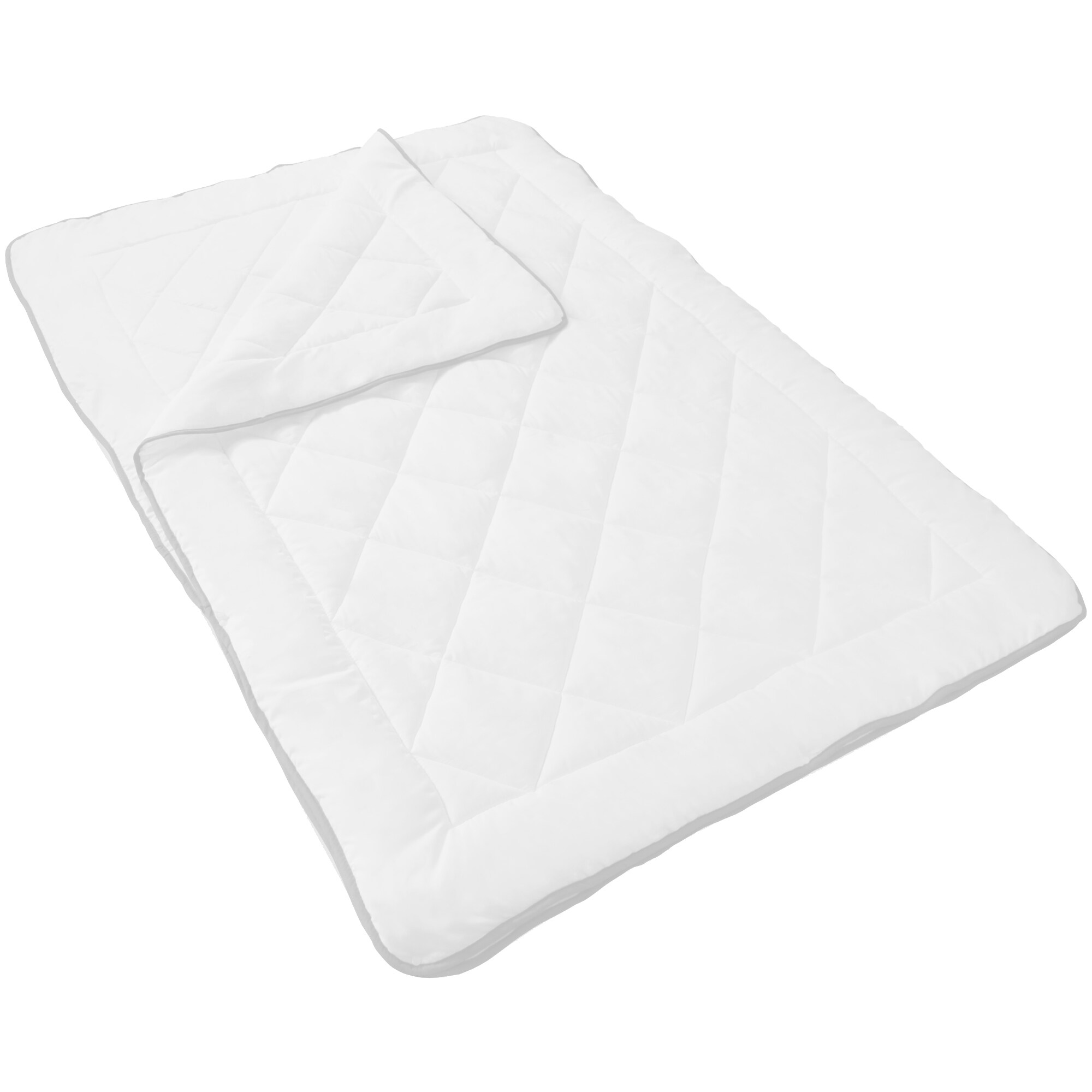 NYVI 4-Jahreszeiten Bettdecke AllYearComfy - 3in1: 1x leichte Sommerdecke + 1x &Uuml;bergangsdecke = 1x warme Winterdecke Anzahl:1;Gr&ouml;&szlig;e:135x200 cm (500 g / 700 g) - Bild 1