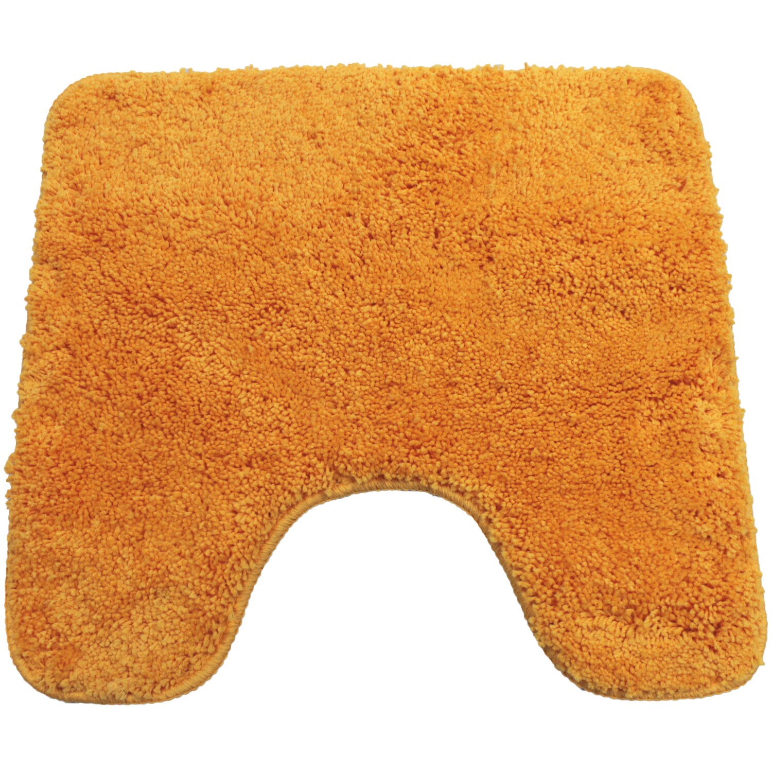 NYVI Badematte NYVISpa Lasalle  - Badezimmerteppich - Rutschfest, Saugf&auml;hig, Schnell Trocknend, Fu&szlig;bodenheizung geeignet, Waschbar, Weich Farbe:Orange;Gr&ouml;&szlig;e:WC-Vorleger 45x50 cm - Bild 1