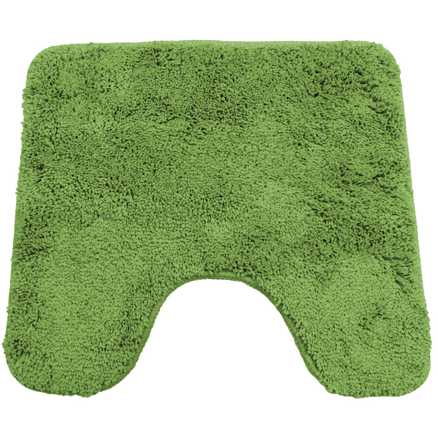 NYVI Badematte NYVISpa Lasalle  - Badezimmerteppich - Rutschfest, Saugf&auml;hig, Schnell Trocknend, Fu&szlig;bodenheizung geeignet, Waschbar, Weich Farbe:Gr&uuml;n;Gr&ouml;&szlig;e:WC-Vorleger 45x50 cm - Bild 1