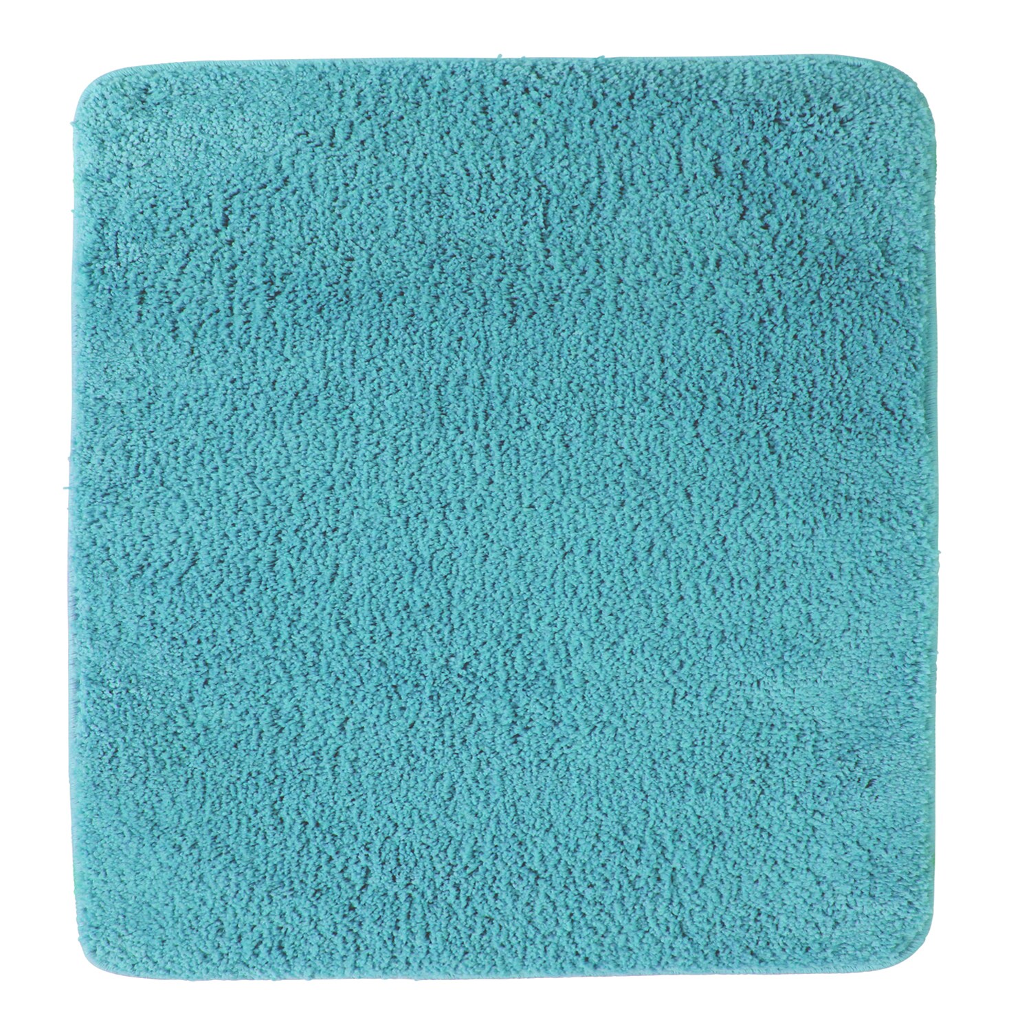 NYVI Badematte NYVISpa Lasalle  - Badezimmerteppich - Rutschfest, Saugf&auml;hig, Schnell Trocknend, Fu&szlig;bodenheizung geeignet, Waschbar, Weich Farbe:Aqua;Gr&ouml;&szlig;e:WC-Vorleger 50x50 cm - Bild 1