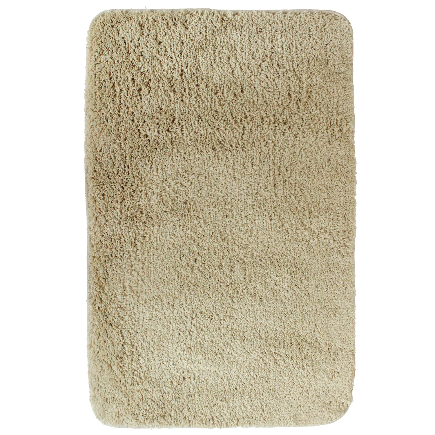 NYVI Badematte NYVISpa Lasalle  - Badezimmerteppich - Rutschfest, Saugf&auml;hig, Schnell Trocknend, Fu&szlig;bodenheizung geeignet, Waschbar, Weich Farbe:Beige;Gr&ouml;&szlig;e:Badematte 50x80 cm - Bild 1