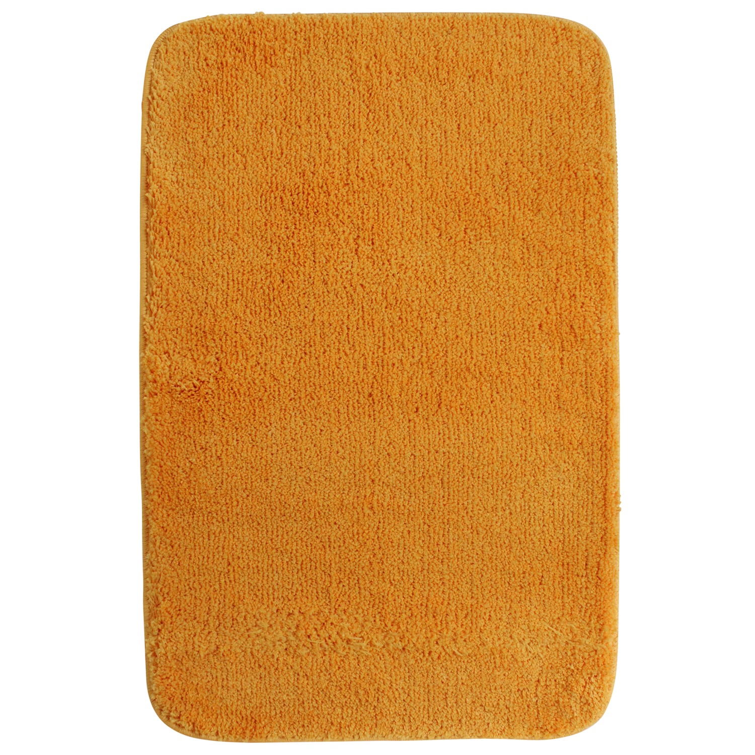 NYVI Badematte NYVISpa Lasalle  - Badezimmerteppich - Rutschfest, Saugf&auml;hig, Schnell Trocknend, Fu&szlig;bodenheizung geeignet, Waschbar, Weich Farbe:Orange;Gr&ouml;&szlig;e:Badematte 50x80 cm - Bild 1