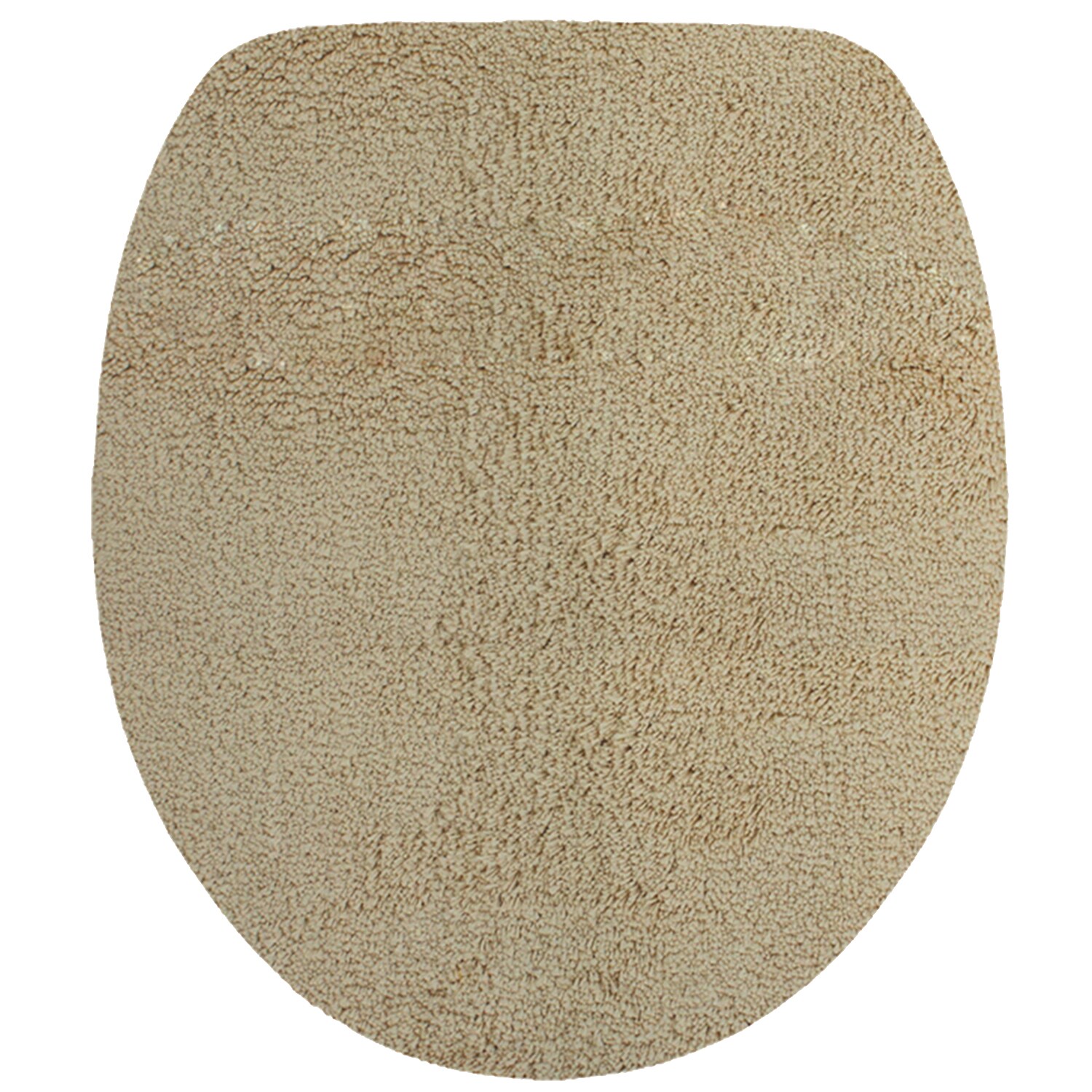 NYVI Badematte NYVISpa Lasalle  - Badezimmerteppich - Rutschfest, Saugf&auml;hig, Schnell Trocknend, Fu&szlig;bodenheizung geeignet, Waschbar, Weich Farbe:Beige;Gr&ouml;&szlig;e:WC-Deckelbezug 38x48 cm - Bild 1