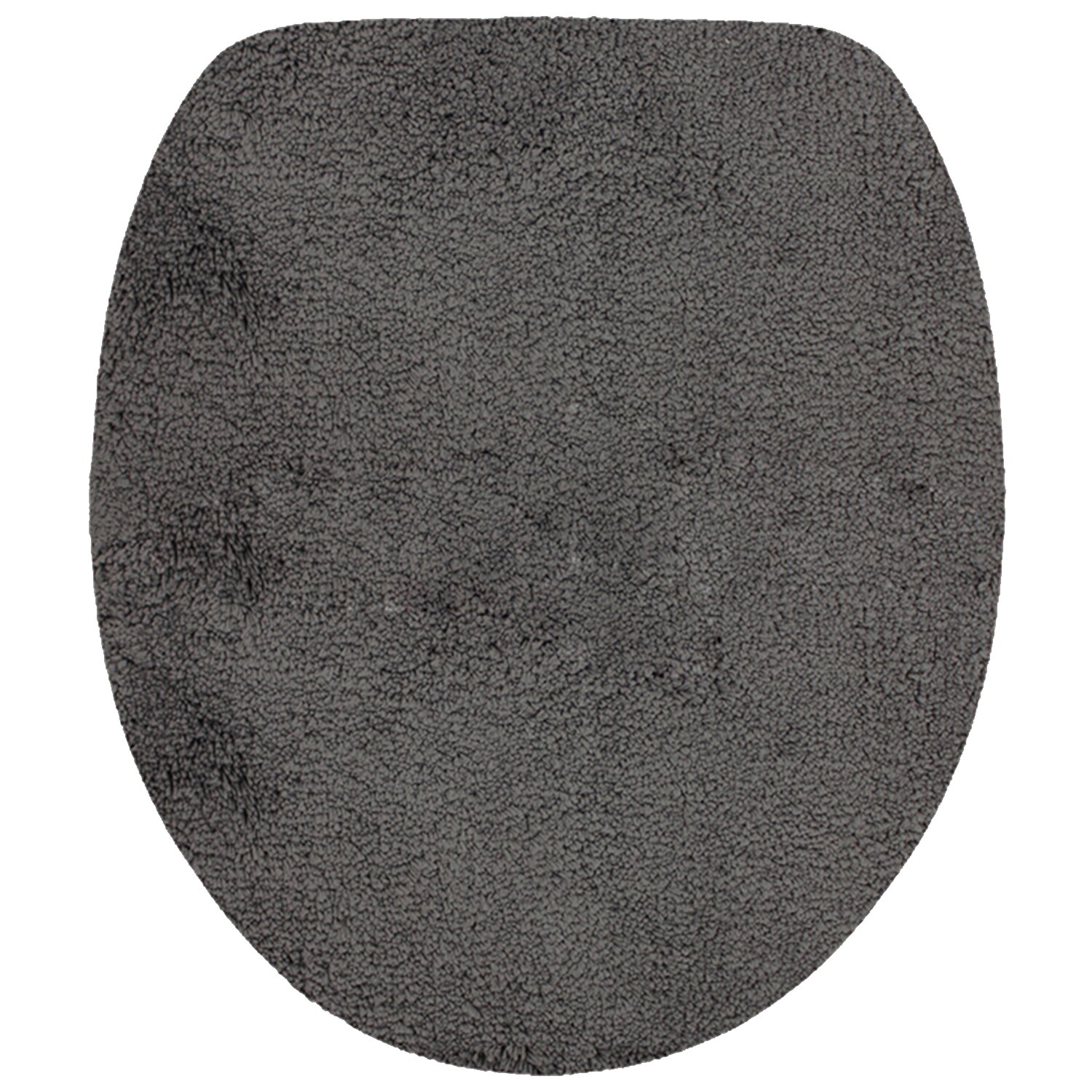 NYVI Badematte NYVISpa Lasalle  - Badezimmerteppich - Rutschfest, Saugf&auml;hig, Schnell Trocknend, Fu&szlig;bodenheizung geeignet, Waschbar, Weich Farbe:Grau;Gr&ouml;&szlig;e:WC-Deckelbezug 38x48 cm - Bild 1
