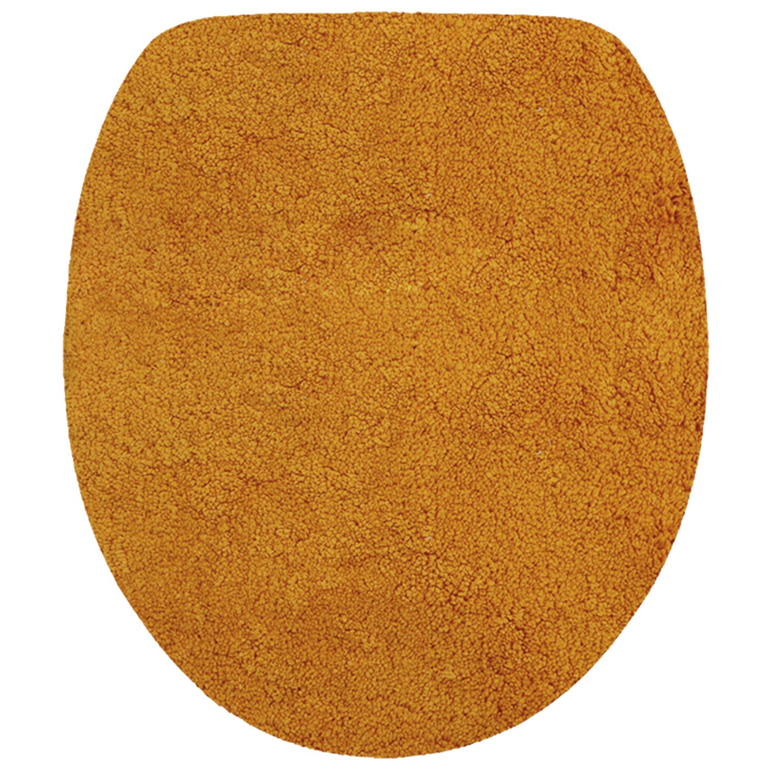 NYVI Badematte NYVISpa Lasalle  - Badezimmerteppich - Rutschfest, Saugf&auml;hig, Schnell Trocknend, Fu&szlig;bodenheizung geeignet, Waschbar, Weich Farbe:Orange;Gr&ouml;&szlig;e:WC-Deckelbezug 38x48 cm - Bild 1