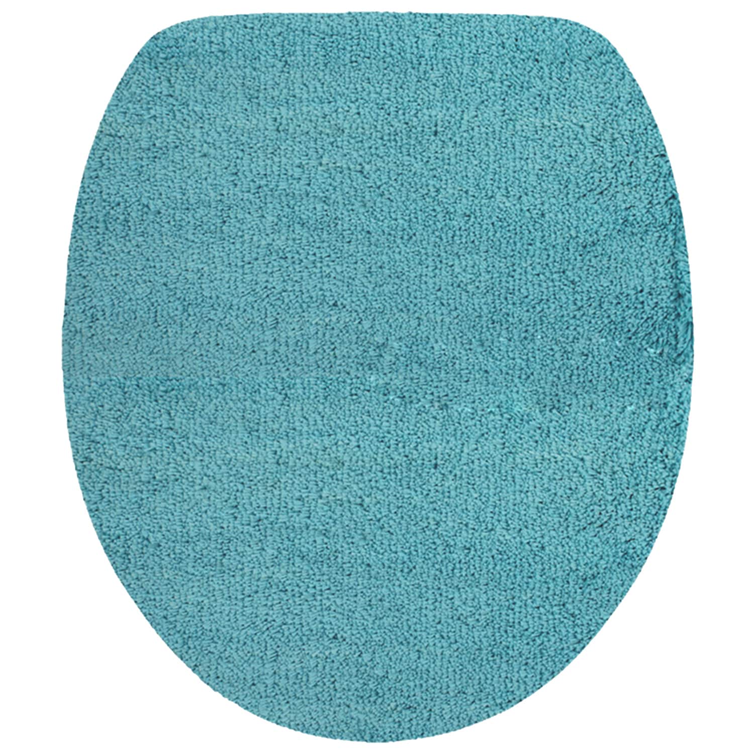 NYVI Badematte NYVISpa Lasalle  - Badezimmerteppich - Rutschfest, Saugf&auml;hig, Schnell Trocknend, Fu&szlig;bodenheizung geeignet, Waschbar, Weich Farbe:Aqua;Gr&ouml;&szlig;e:WC-Deckelbezug 38x48 cm - Bild 1