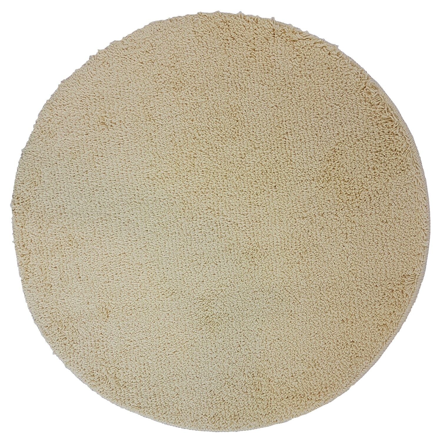 NYVI Badematte NYVISpa Lasalle  - Badezimmerteppich - Rutschfest, Saugf&auml;hig, Schnell Trocknend, Fu&szlig;bodenheizung geeignet, Waschbar, Weich Farbe:Beige;Gr&ouml;&szlig;e:Badematte &Oslash; 60 cm - Bild 1