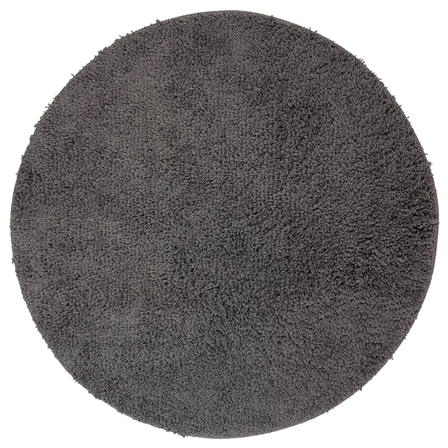 NYVI Badematte NYVISpa Lasalle  - Badezimmerteppich - Rutschfest, Saugf&auml;hig, Schnell Trocknend, Fu&szlig;bodenheizung geeignet, Waschbar, Weich Farbe:Grau;Gr&ouml;&szlig;e:Badematte &Oslash; 60 cm - Bild 1
