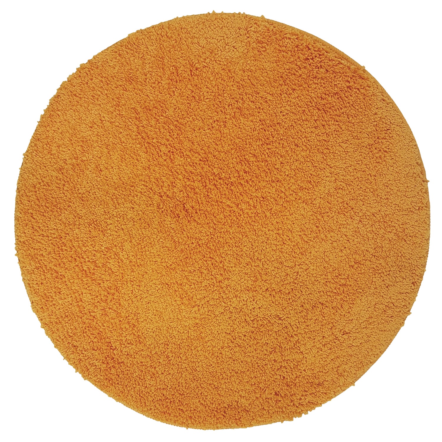NYVI Badematte NYVISpa Lasalle  - Badezimmerteppich - Rutschfest, Saugf&auml;hig, Schnell Trocknend, Fu&szlig;bodenheizung geeignet, Waschbar, Weich Farbe:Orange;Gr&ouml;&szlig;e:Badematte &Oslash; 60 cm - Bild 1