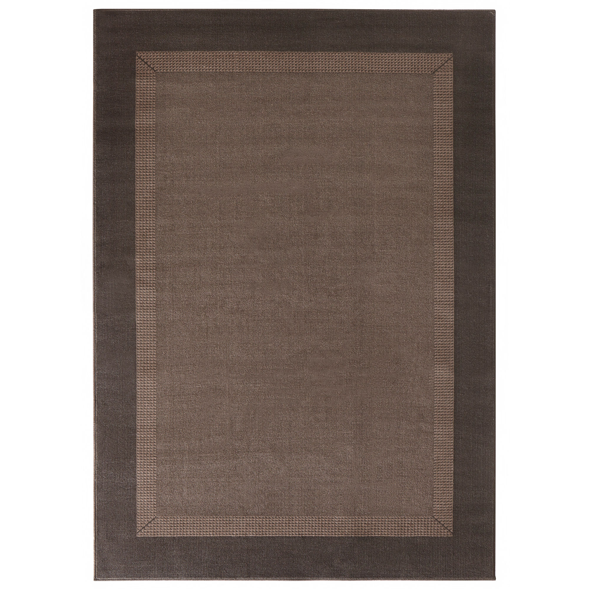 NYVI Teppich Basic - Strapazierf&auml;hig, Pflegeleicht, Vielseitig Farbe:Braun;Gr&ouml;&szlig;e:200x290 cm - Bild 1