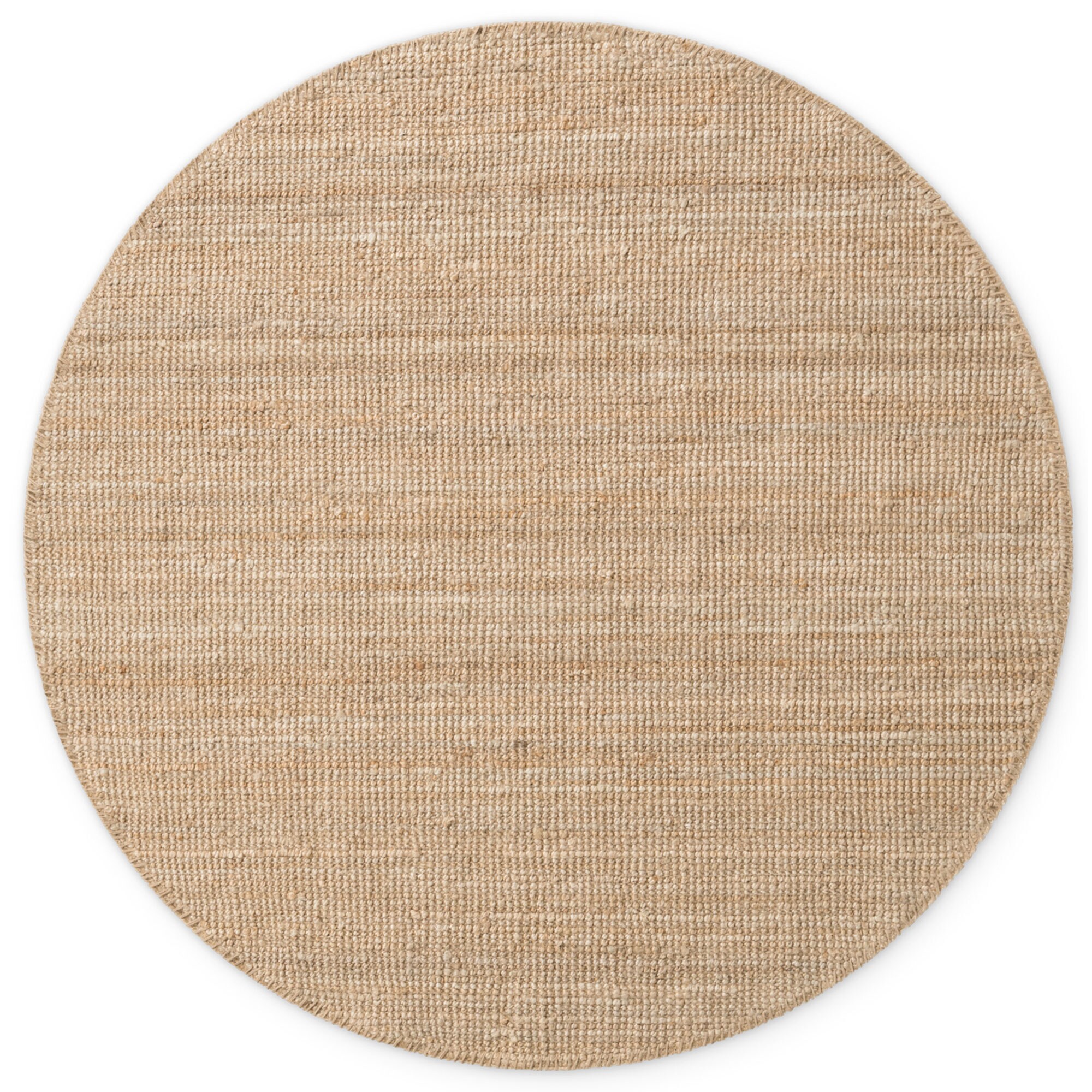 NYVI Teppich Boucl&eacute; - Pflegeleicht, F&uuml;r Fu&szlig;bodenheizung, Strapazierf&auml;hig Gr&ouml;&szlig;e:&Oslash; 200 cm;Farbe:Natur Gold - Bild 1