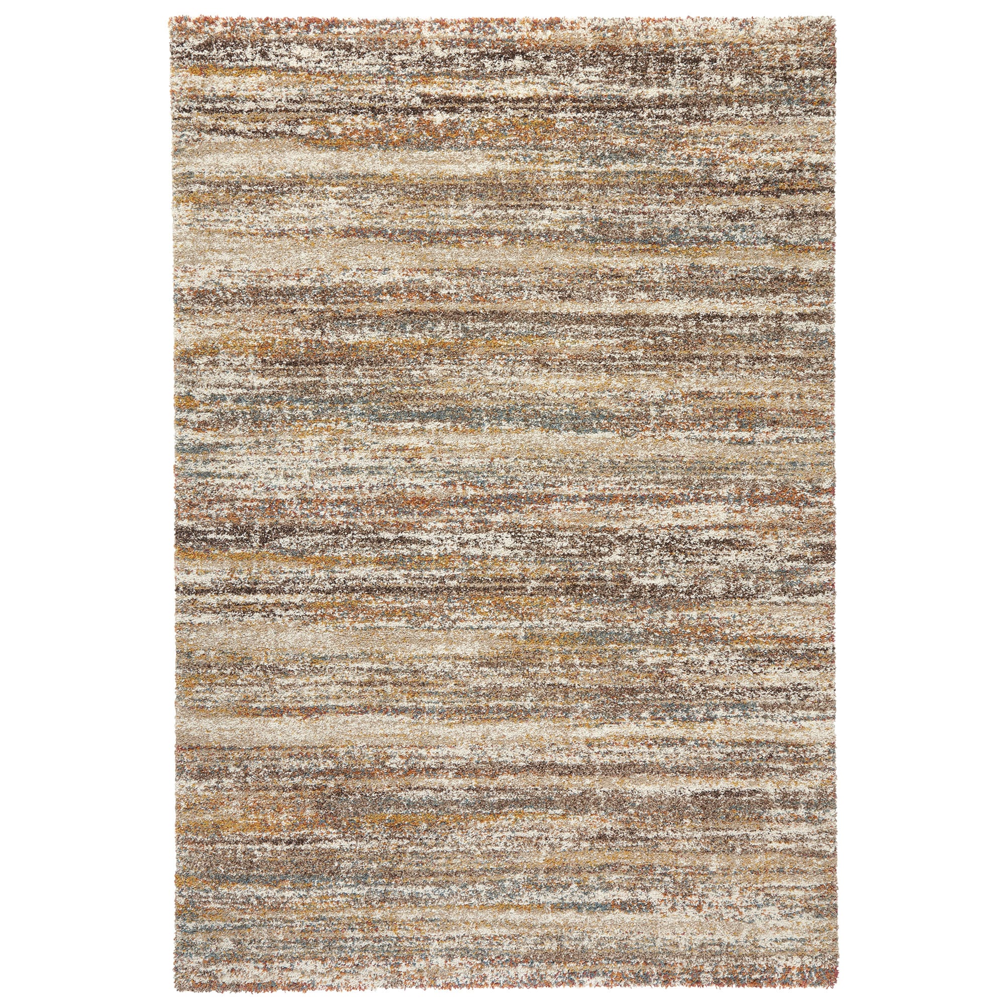 NYVI Teppich Chloe - F&uuml;r Fu&szlig;bodenheizung geeignet, Pflegeleicht Gr&ouml;&szlig;e:133x195 cm;Farbe:Braun Gesprenkelt - Bild 1