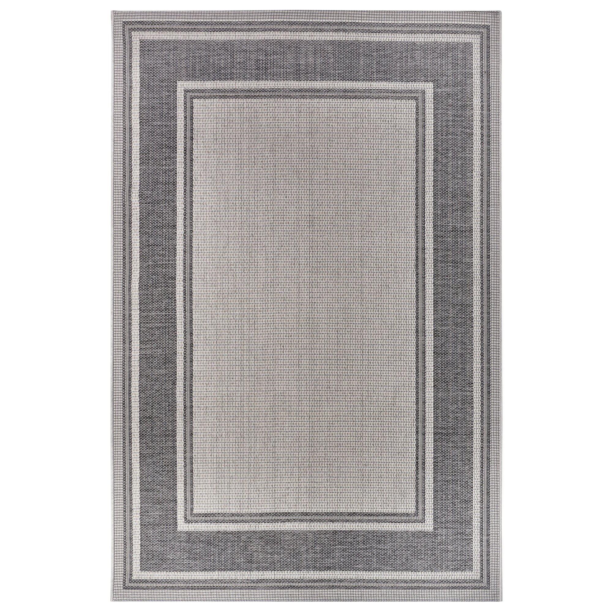 NYVI Teppich Clyde - Wetterfest, UV-best&auml;ndig, f&uuml;r Innen und Au&szlig;en Gr&ouml;&szlig;e:63x120 cm;Farbe:Beige Grau Cast - Bild 1