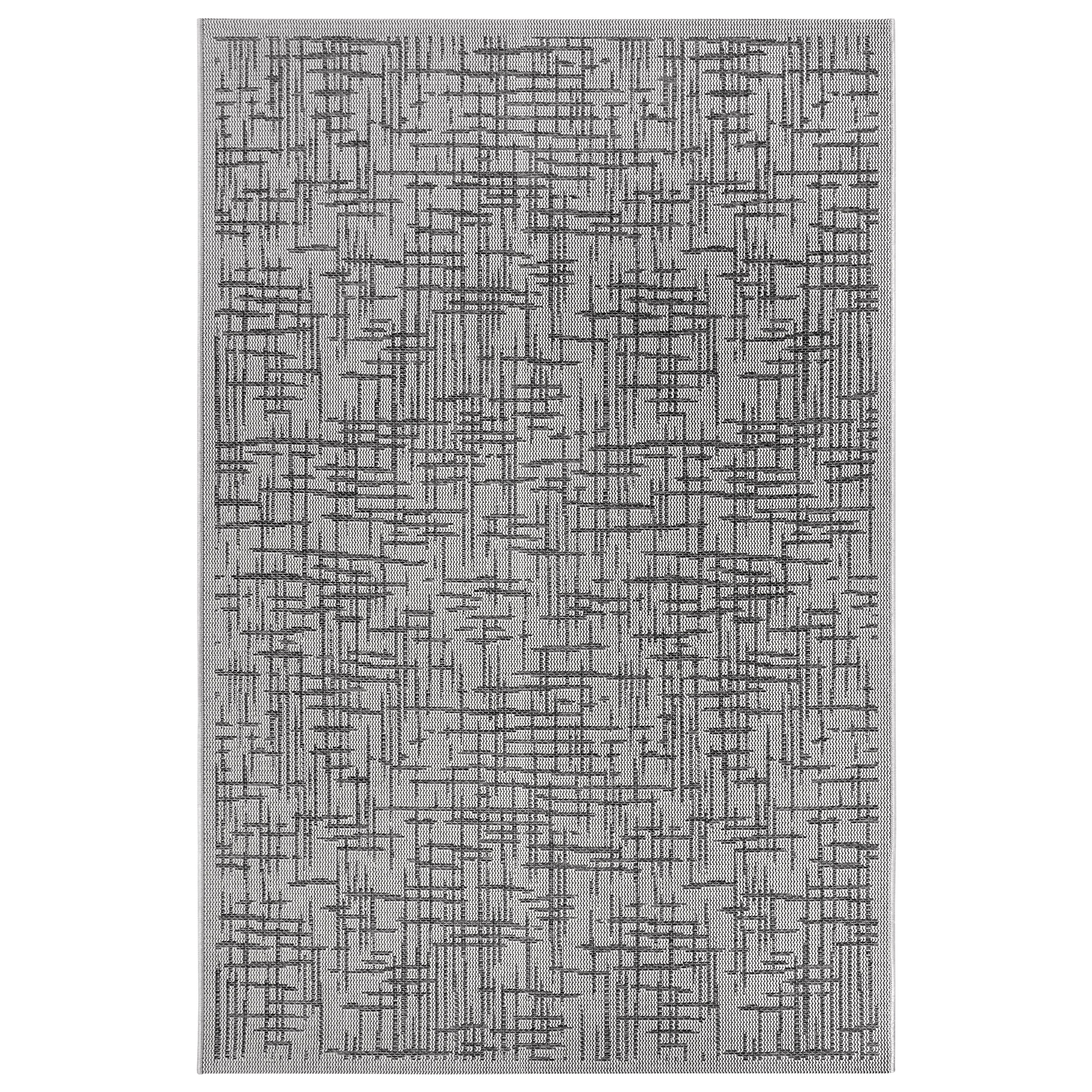 NYVI Teppich Clyde - Wetterfest, UV-best&auml;ndig, f&uuml;r Innen und Au&szlig;en Gr&ouml;&szlig;e:115x170 cm;Farbe:Beige Grau Telu - Bild 1