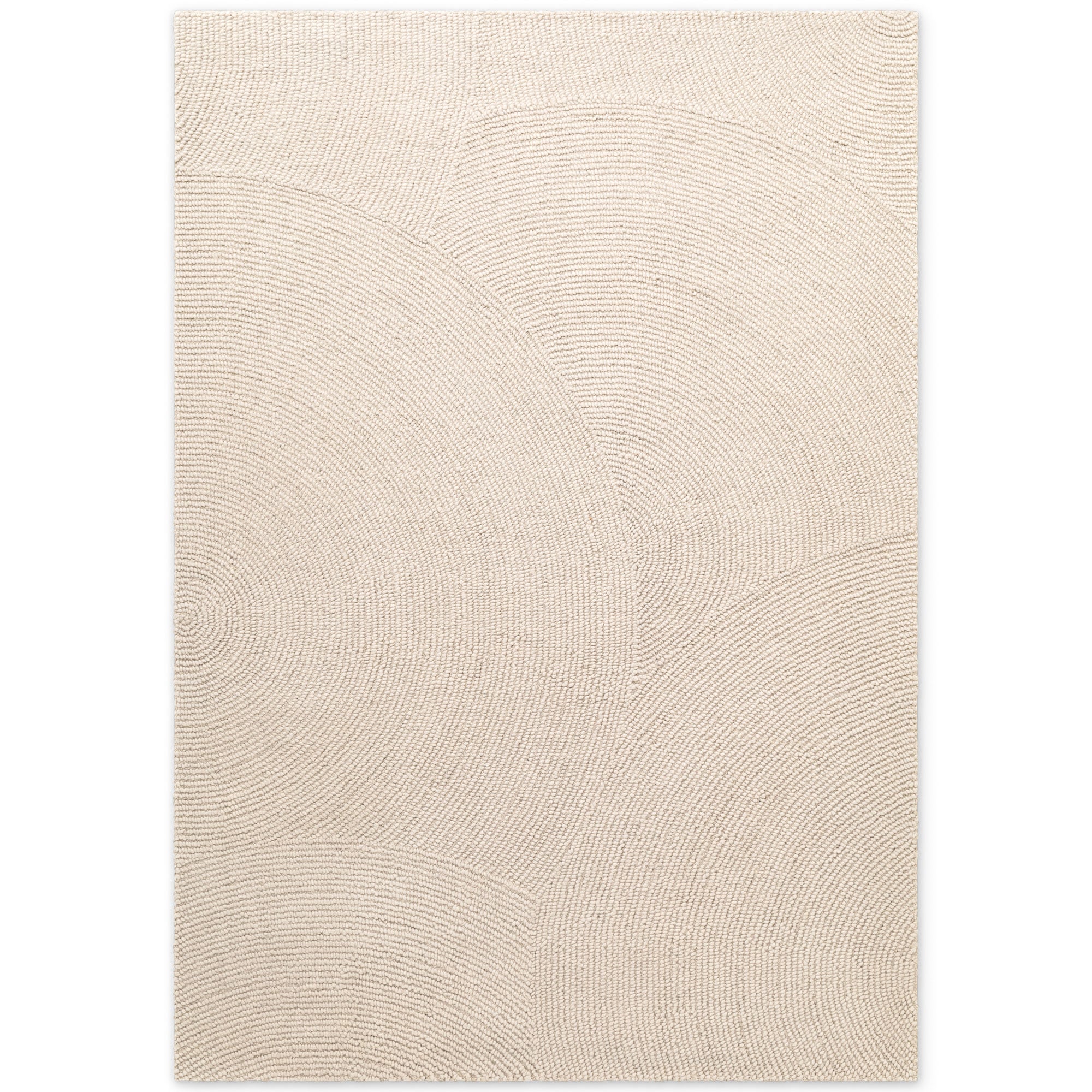 NYVI Teppich Eleni - Pflegeleicht, Strapazierf&auml;hig, f&uuml;r Innen geeignet Gr&ouml;&szlig;e:80x200 cm;Farbe:Natur Wei&szlig; - Bild 1