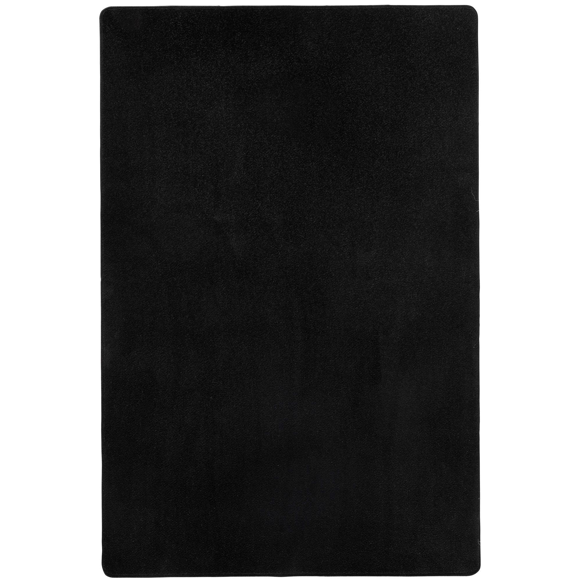 NYVI Teppich Fancy - Pflegeleicht, Strapazierf&auml;hig, f&uuml;r Fu&szlig;bodenheizung Farbe:Schwarz;Gr&ouml;&szlig;e:80x200 cm - Bild 1