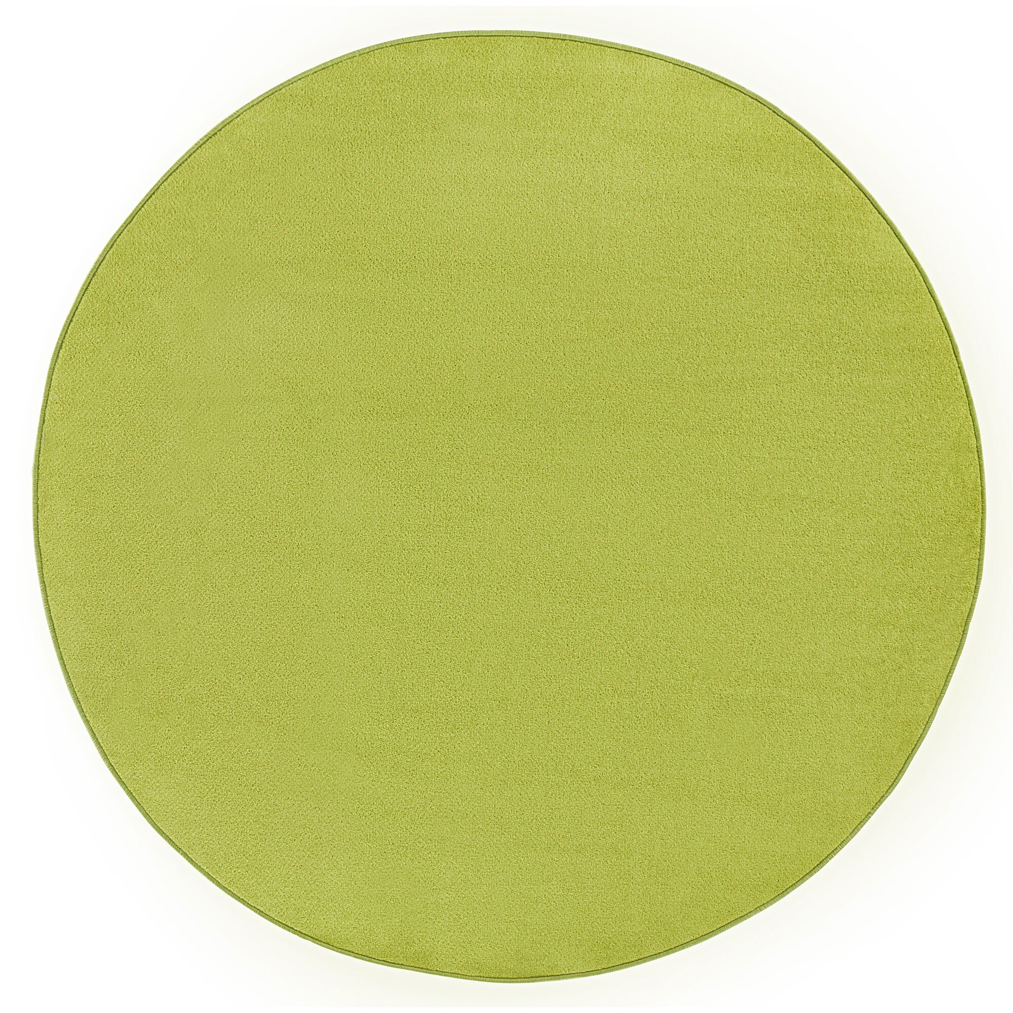 NYVI Teppich Fancy - Pflegeleicht, Strapazierf&auml;hig, f&uuml;r Fu&szlig;bodenheizung Farbe:Gr&uuml;n;Gr&ouml;&szlig;e:&Oslash; 200 cm - Bild 1