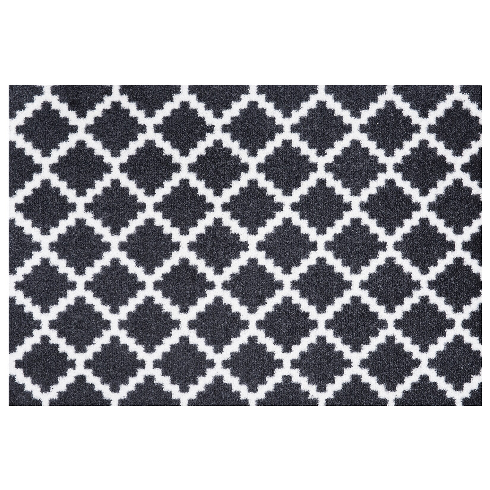 NYVI Fußmatte Home – Wetterfest, Rutschfest, für Innen und Außen Farbe:Schwarz Weiß;Größe:50×70 cm | 04255636653182