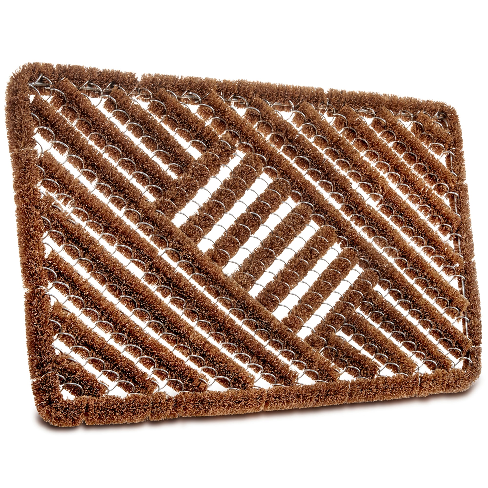 NYVI Fu&szlig;matte Grid - Rutschfest, Wetterfest, Hygienisch, f&uuml;r Innen und Au&szlig;en Farbe:Natur;Gr&ouml;&szlig;e:40x60 cm - Bild 1