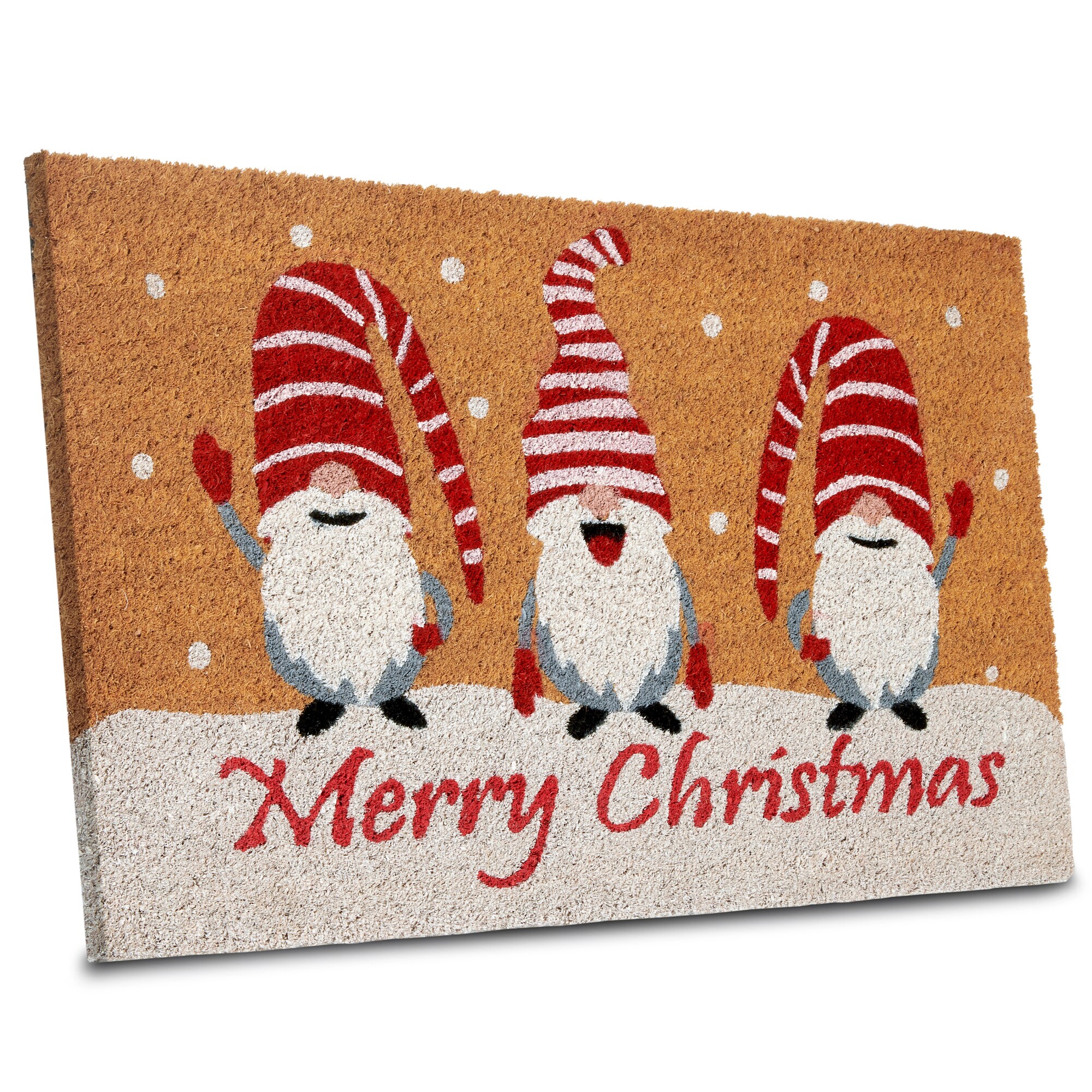 NYVI Fu&szlig;matte Christmas - Rutschfest, Hygienisch, Leicht zu Reinigen, f&uuml;r Innen und Au&szlig;en Gr&ouml;&szlig;e:40x70 cm;Farbe:Christmas 1 - Bild 1