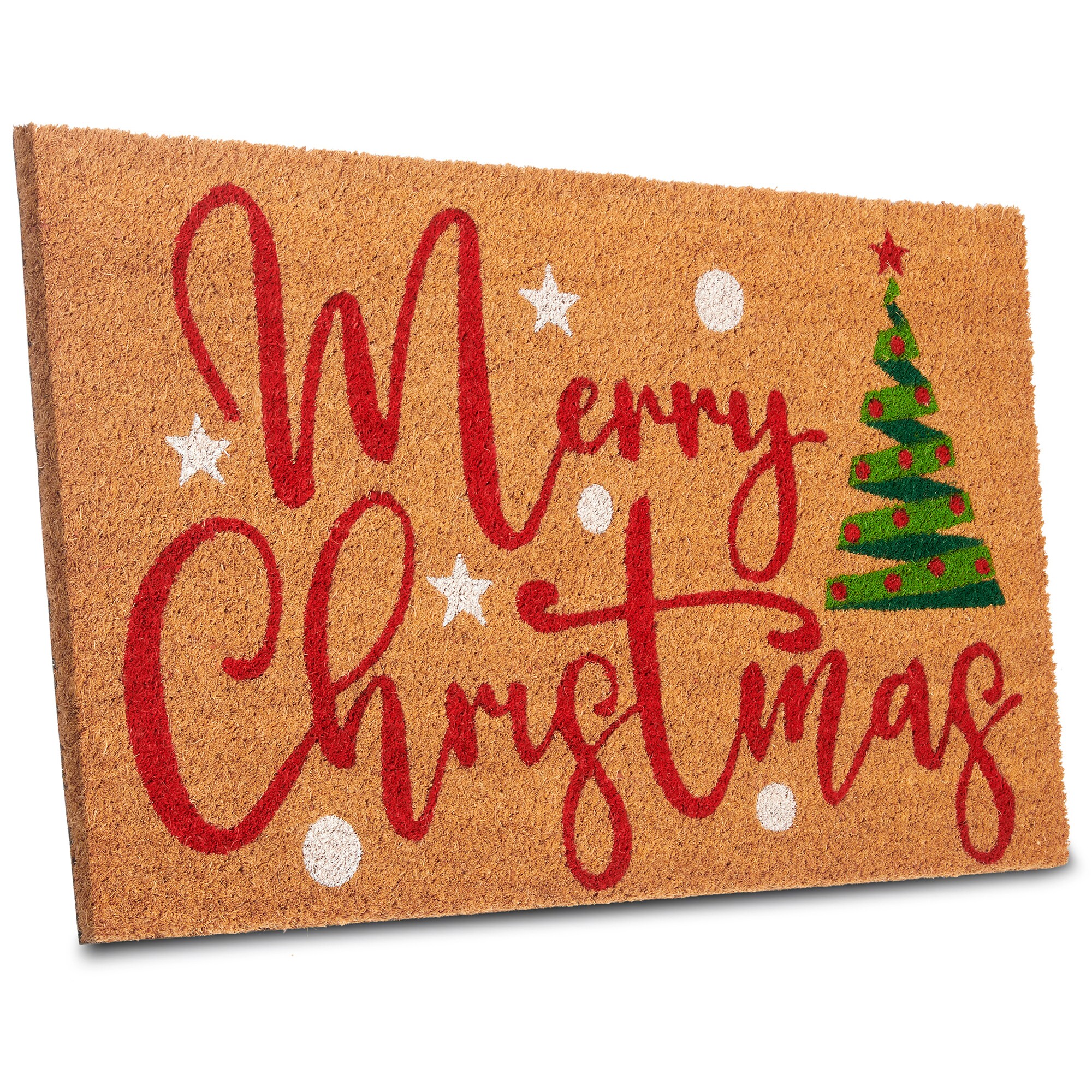 NYVI Fu&szlig;matte Christmas - Rutschfest, Hygienisch, Leicht zu Reinigen, f&uuml;r Innen und Au&szlig;en Gr&ouml;&szlig;e:40x70 cm;Farbe:Christmas 3 - Bild 1