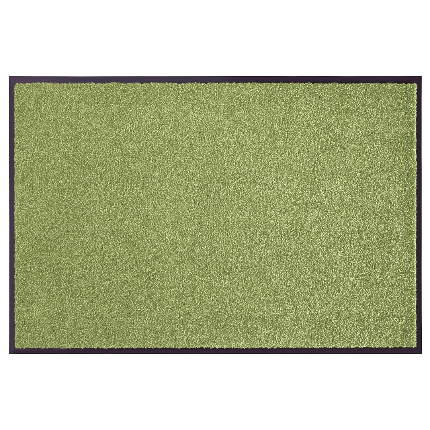 NYVI Fu&szlig;matte Wash & Clean - Wetterfest, Saugstark, Rutschfest Farbe:Gr&uuml;n;Gr&ouml;&szlig;e:60x180 cm - Bild 1