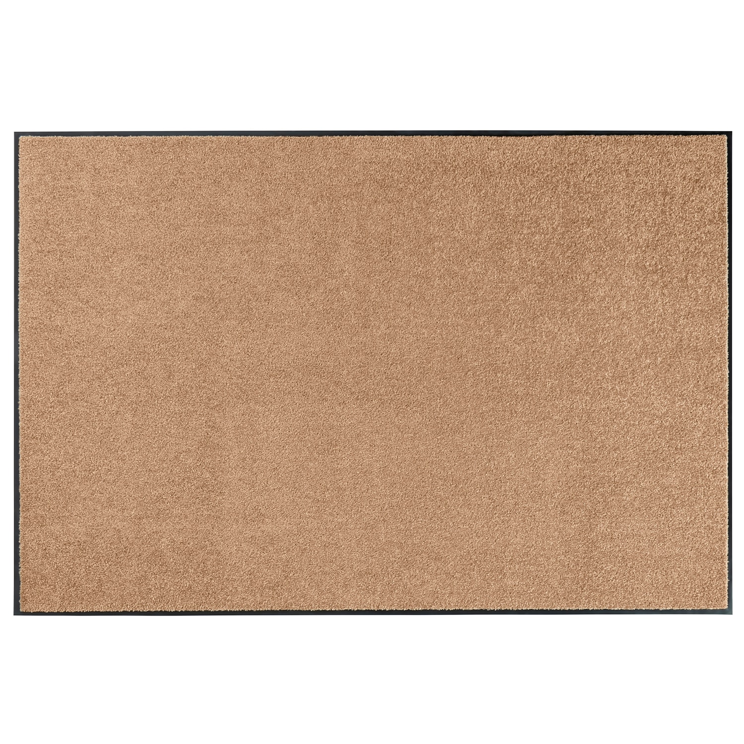 NYVI Fu&szlig;matte Wash & Clean - Wetterfest, Saugstark, Rutschfest Gr&ouml;&szlig;e:60x90 cm;Farbe:Caramel - Bild 1